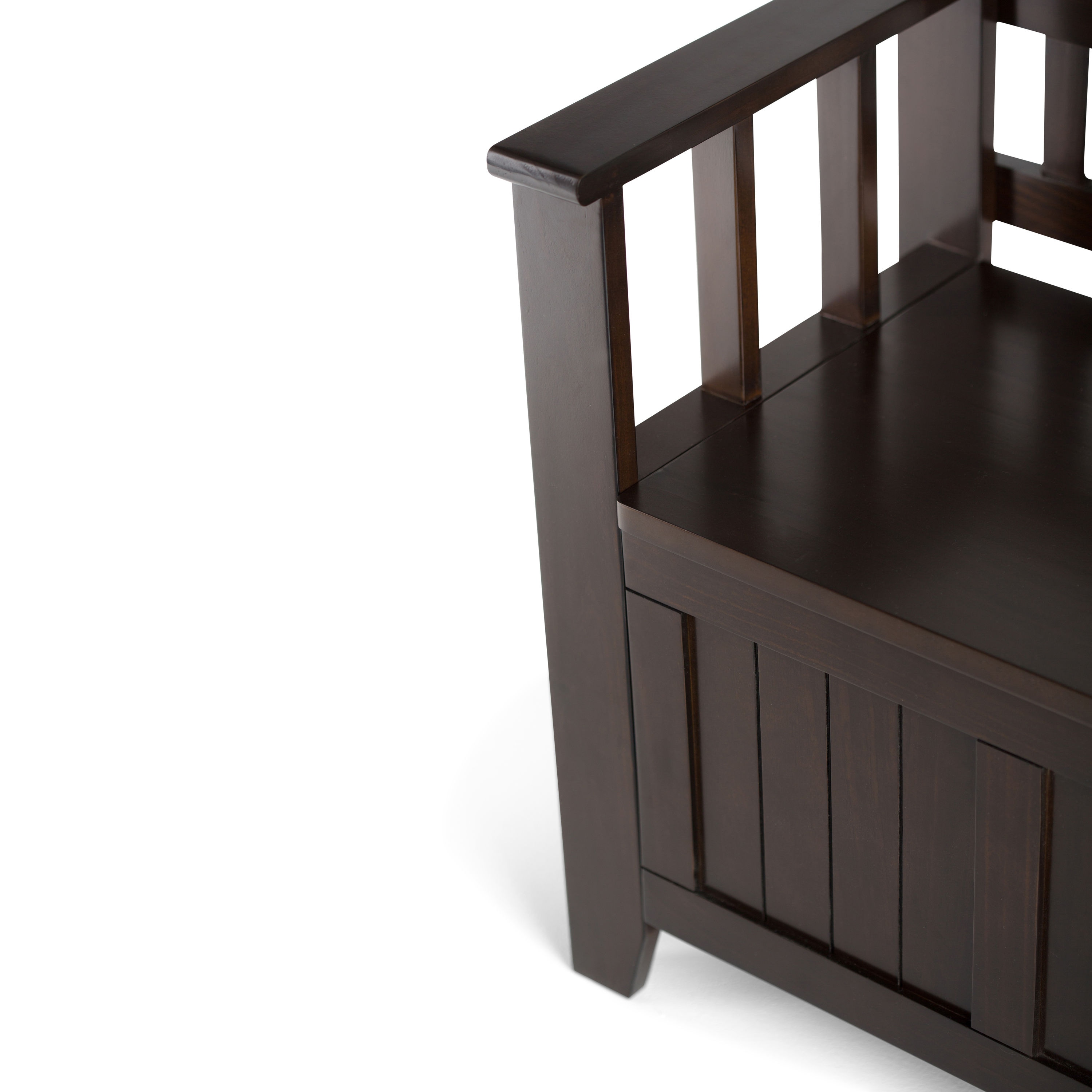 Simpli Home AXCRACA13-BRU bench - View #4