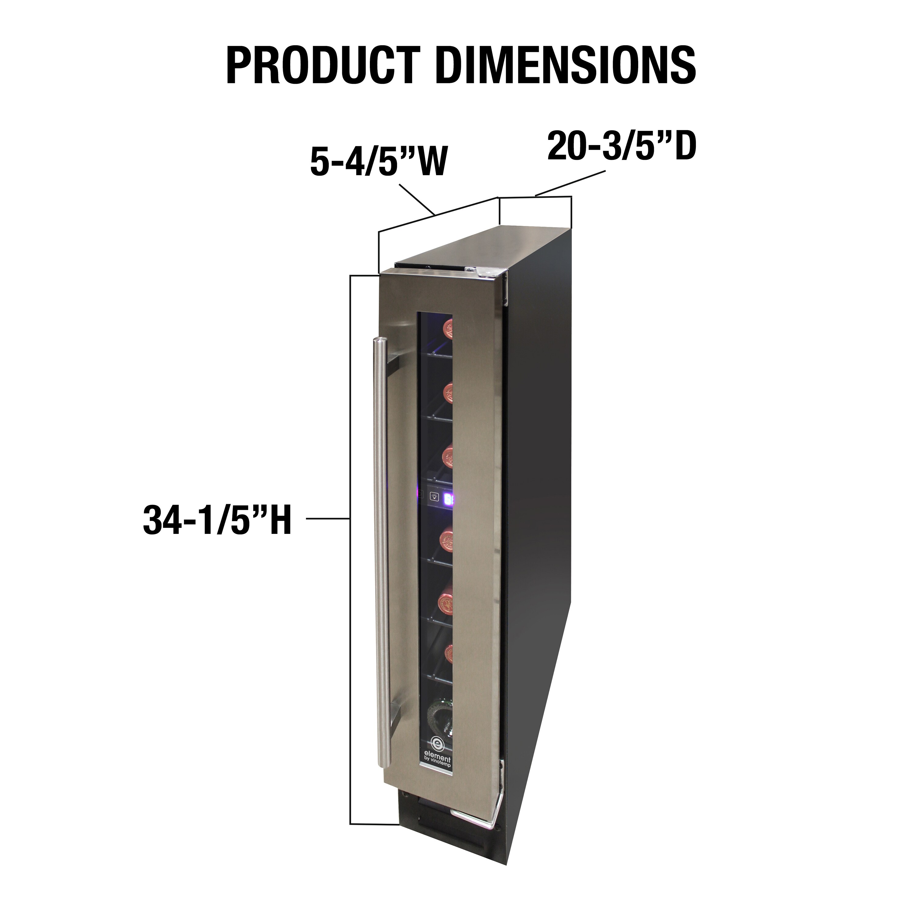 Vinotemp EL-7TSST Wine-Chillers - View #7