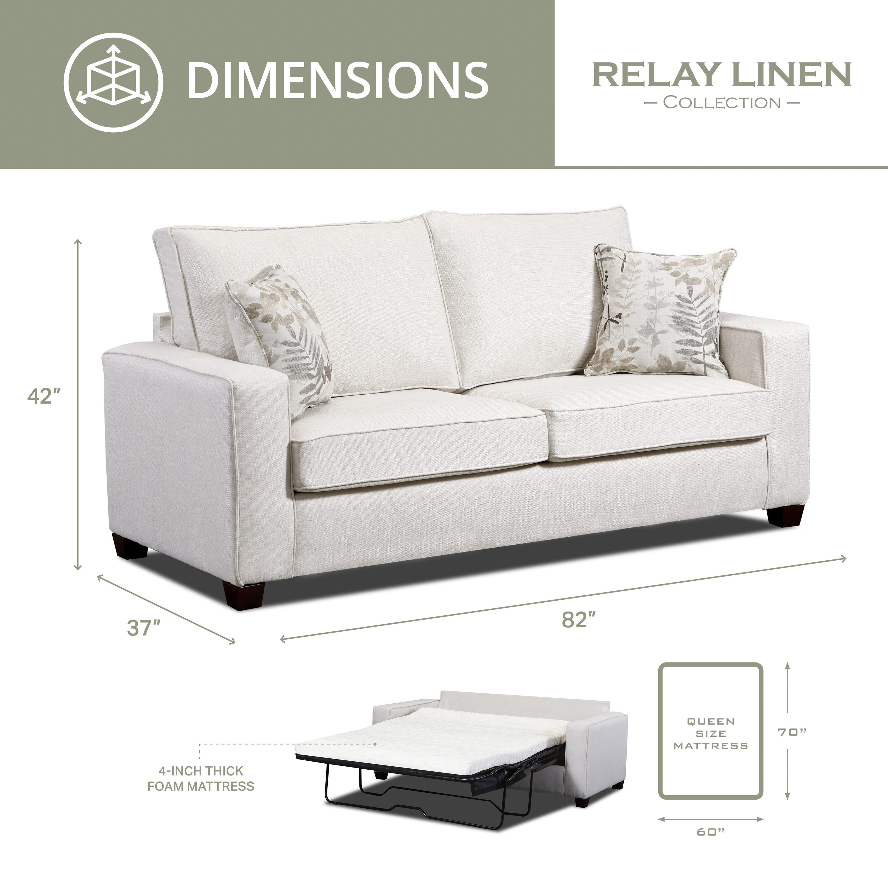 A Furniture Classics 3225-21 Sofas-Loveseats - View #2