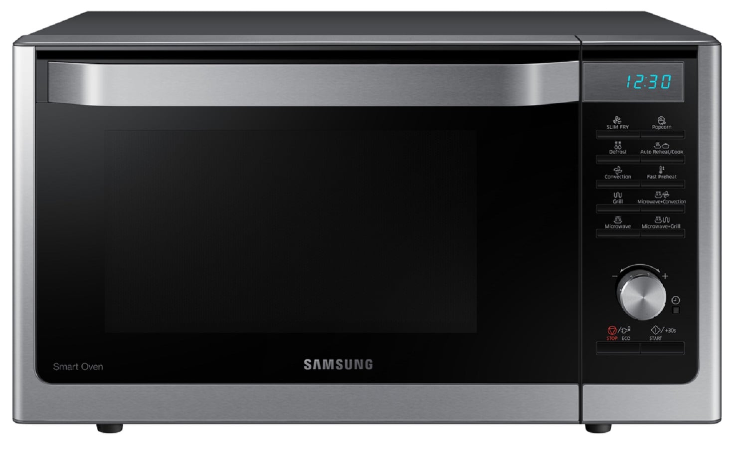 Stoffig hack verkiezen Samsung 1.1-cu ft 1000-Watt Countertop Convection Microwave (Stainless  Steel) at Lowes.com