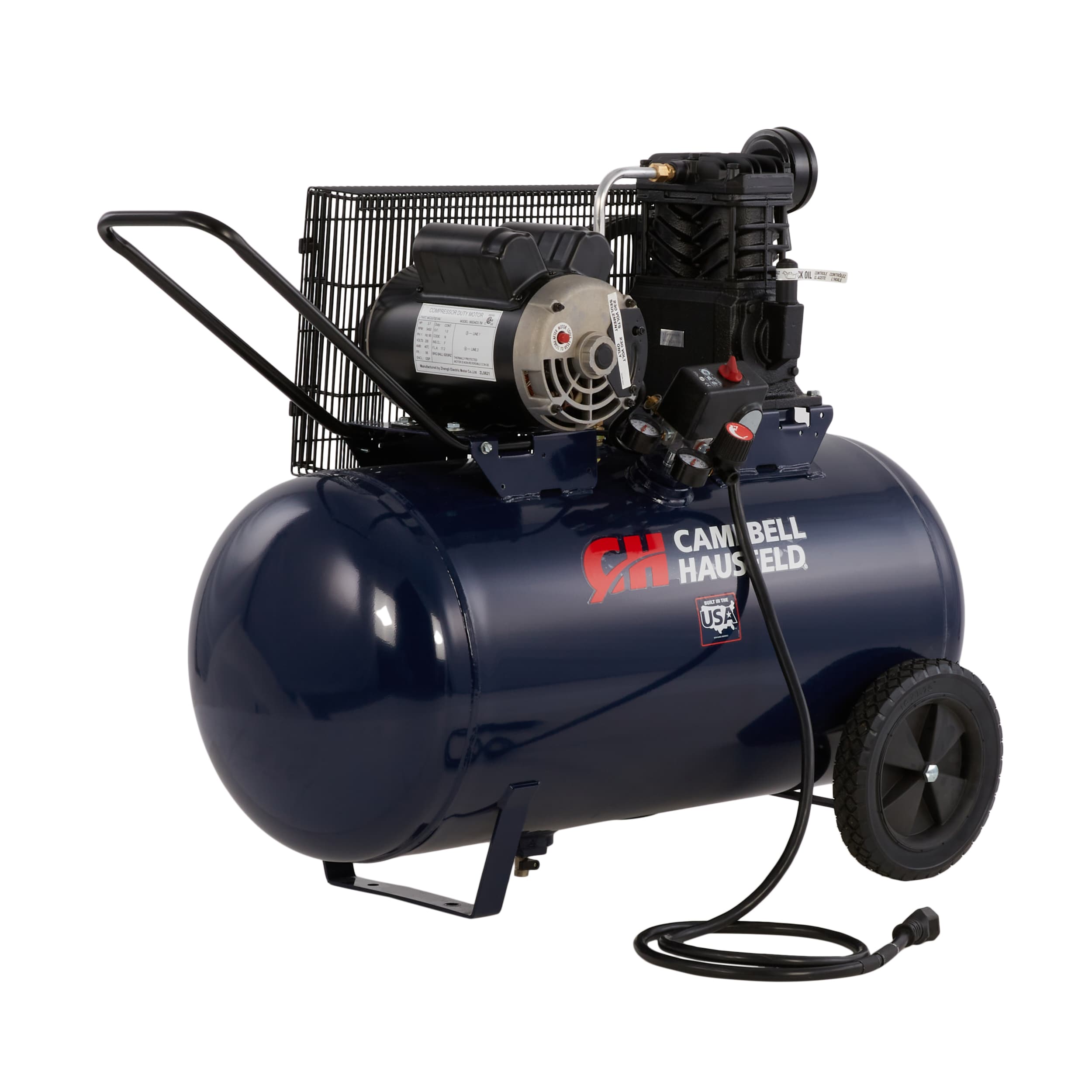 Campbell Hausfeld 30-Gallons Portable 135 PSI Horizontal Air Compressor in  the Air Compressors department at