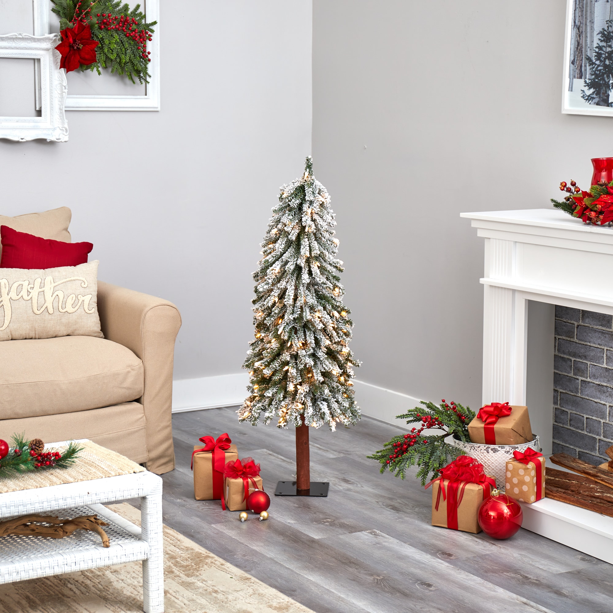 Nearly Natural T1951 Artificial-Christmas-Trees - View #4