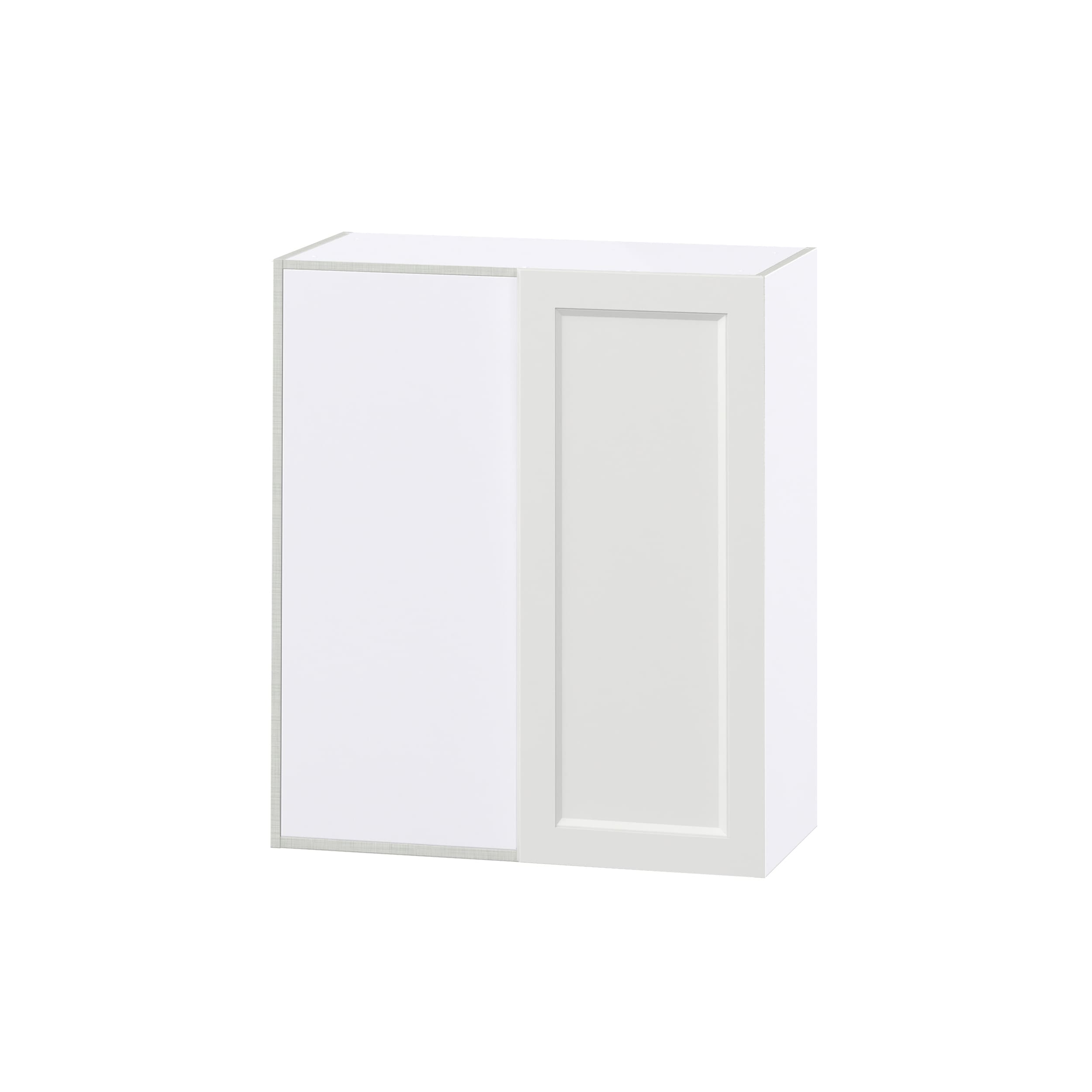 Hugo&Borg DSWB3035-RI Riviera 30-in W x 35-in H x 14-in D Bright White Blind Wall Fully assembled Cabinet (Recessed Panel Shaker)