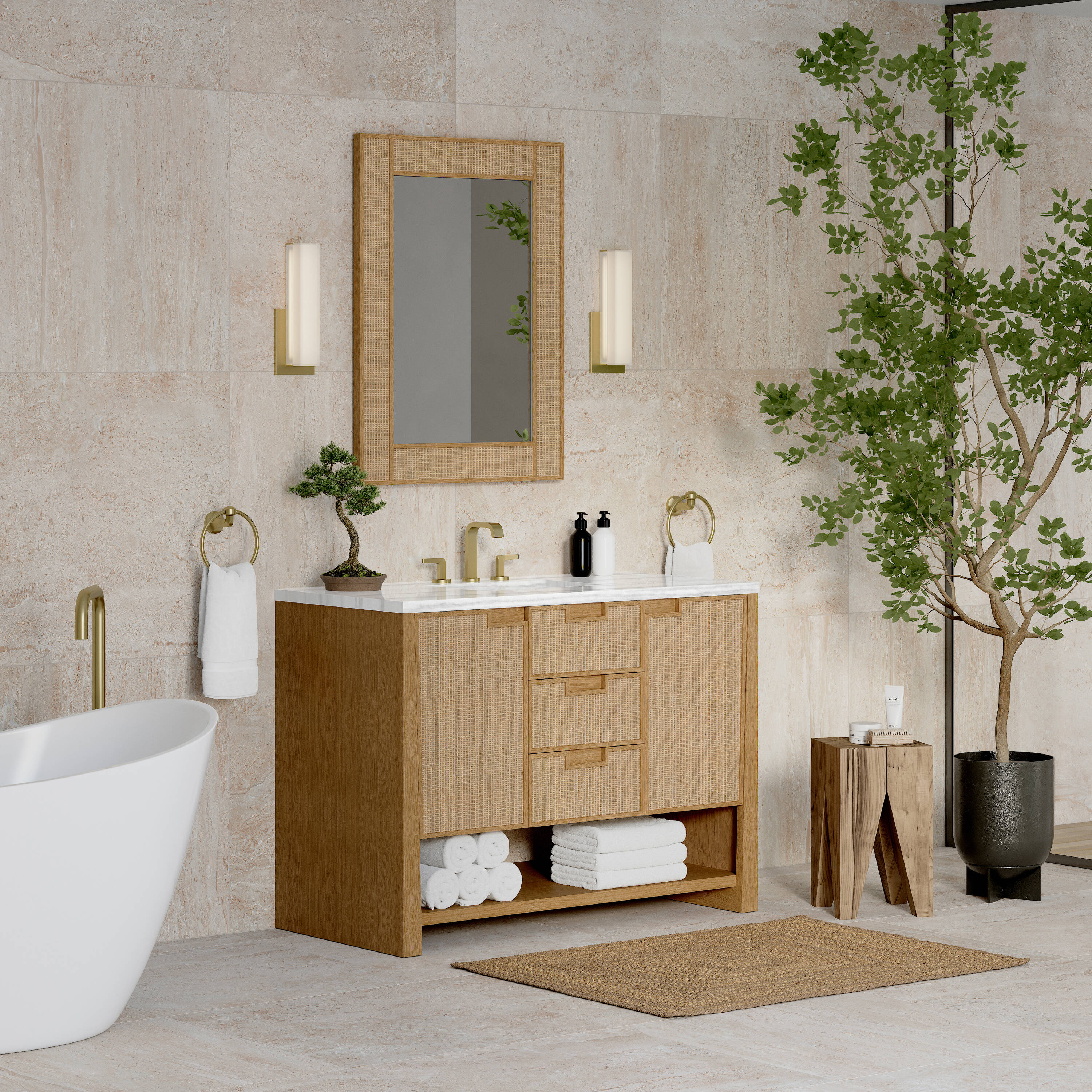 James Martin Vanities D225-V48-SSO-3AF Bath-Vanity-Combo - View #4