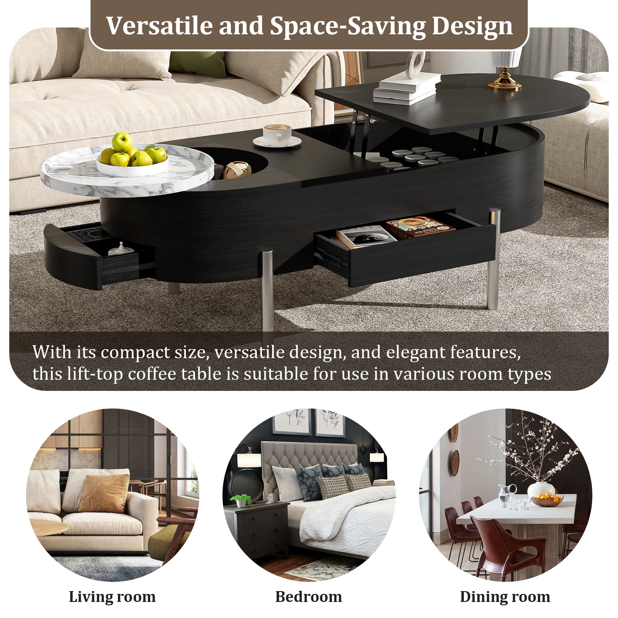 ModernLuxe L3P-N724P228920B Coffee-Tables - View #5