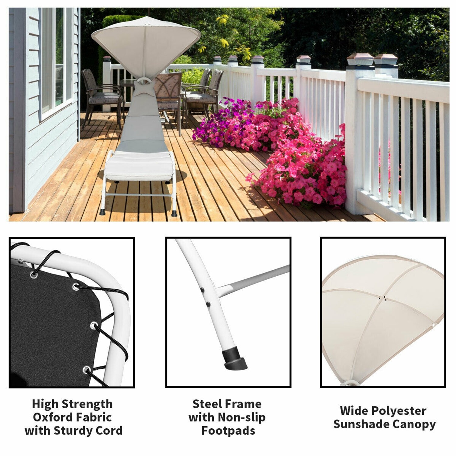 Forclover CBM-443BK Patio-Chairs - View #10
