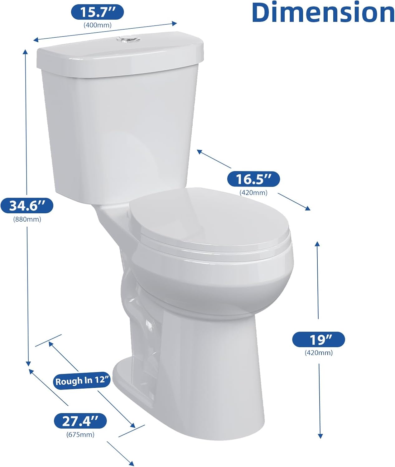 Qeetex PD-PHO-143UHFR7 toilets - View #3