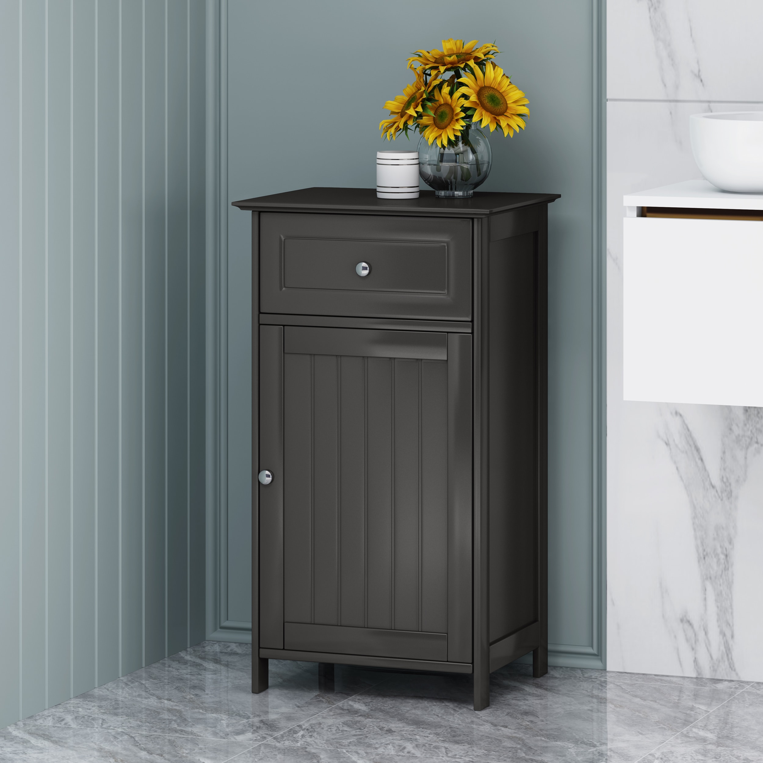 AAZJ NBO-66607BLK Linen-Cabinets - View #3