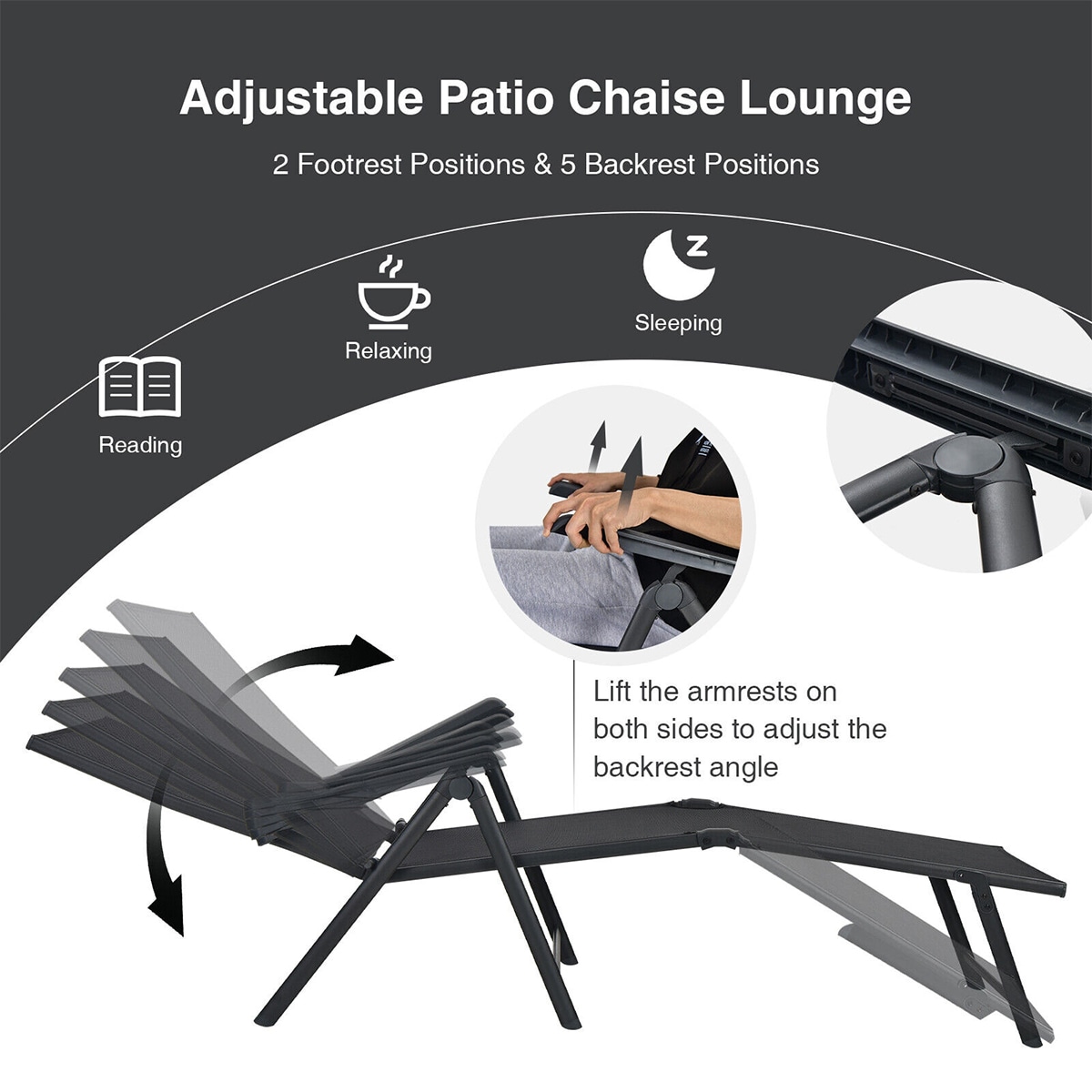 Forclover ASE-MF065 Patio-Chairs - View #4