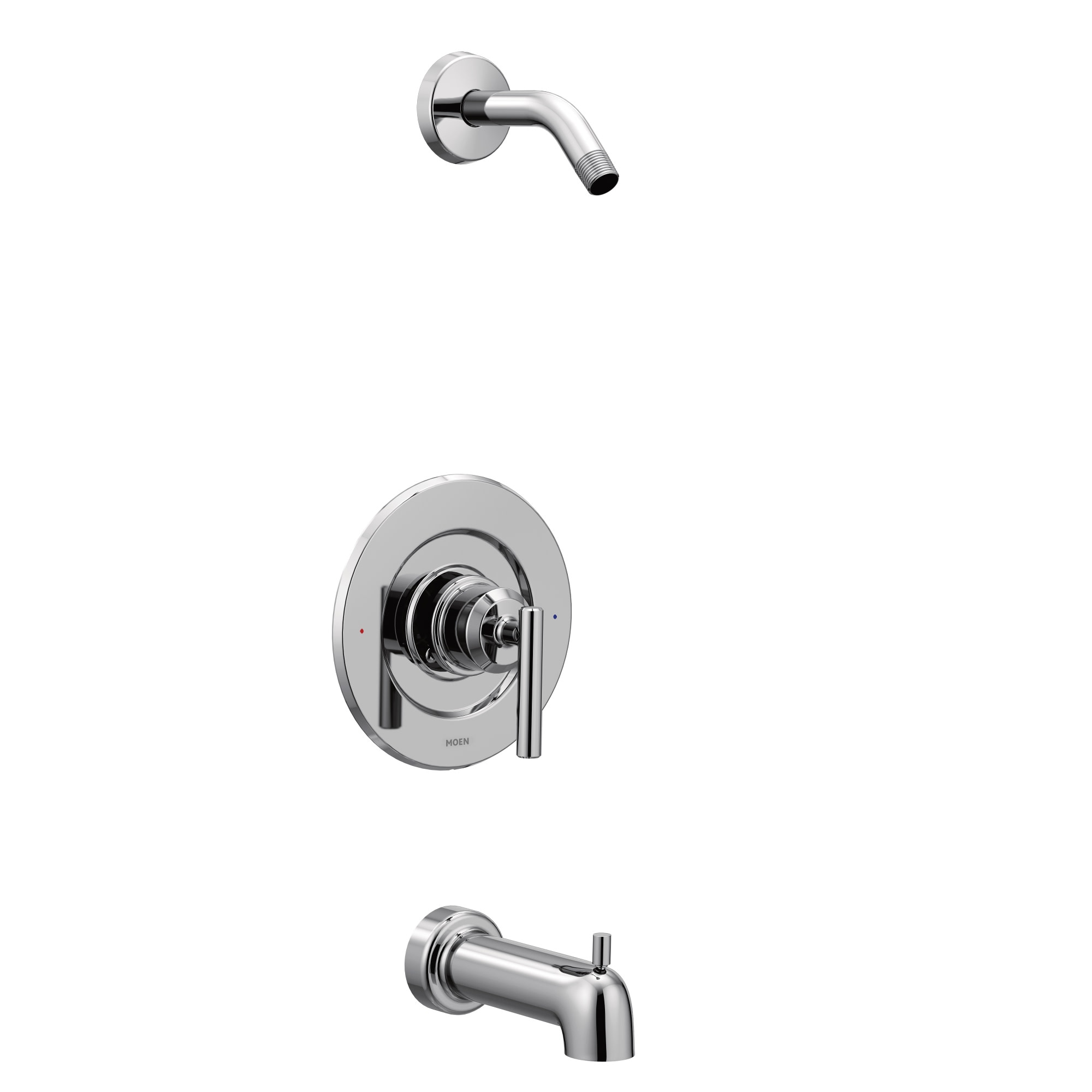 Moen T2903NH Chrome 1-handle Sold separately Bathtub and shower Faucet (Valve Not Included)