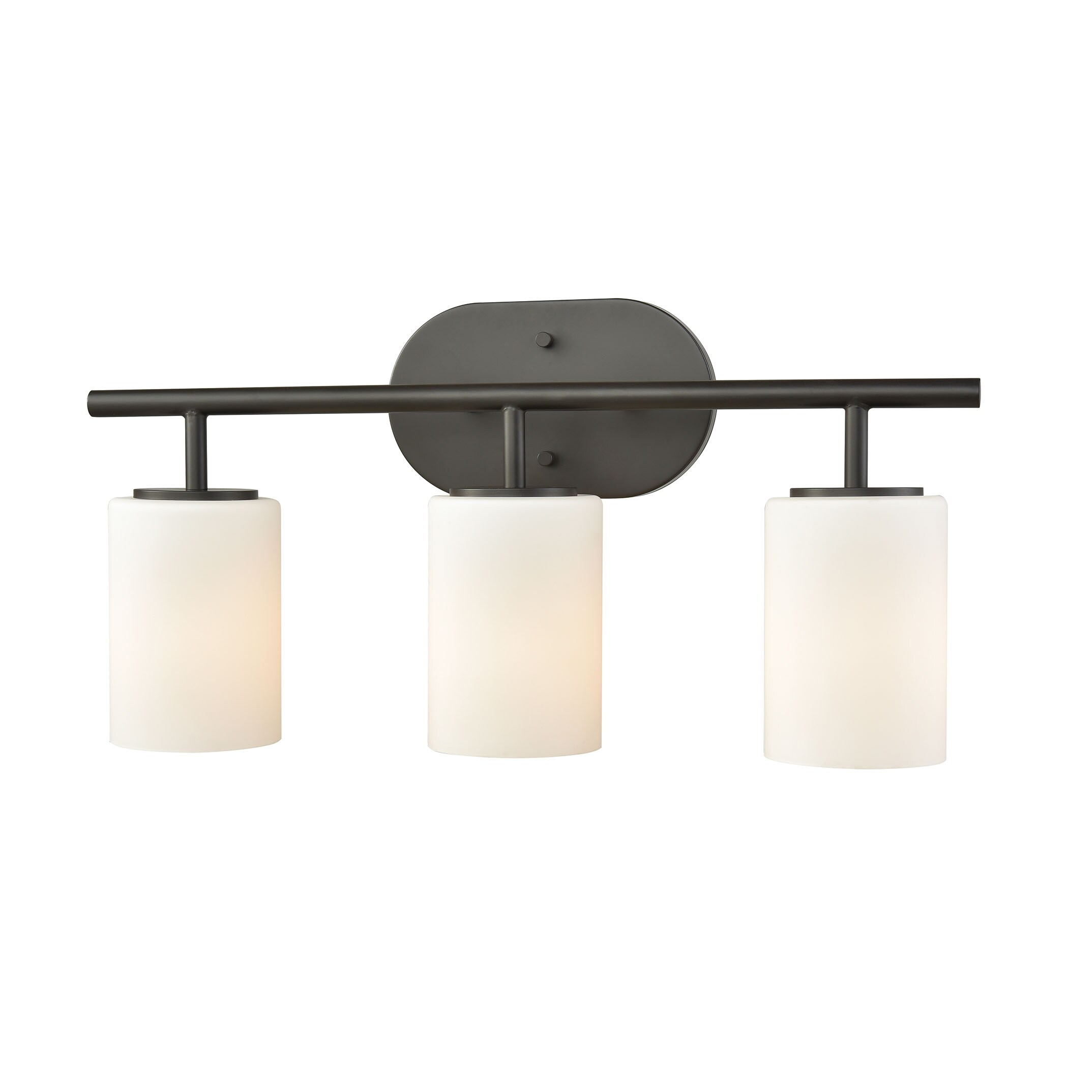 Ridgecrest 20-in 3-Light Oil-Rubbed Bronze LED Transitional Vanity Light | - Westmore by ELK Lighting LWVL-220308244