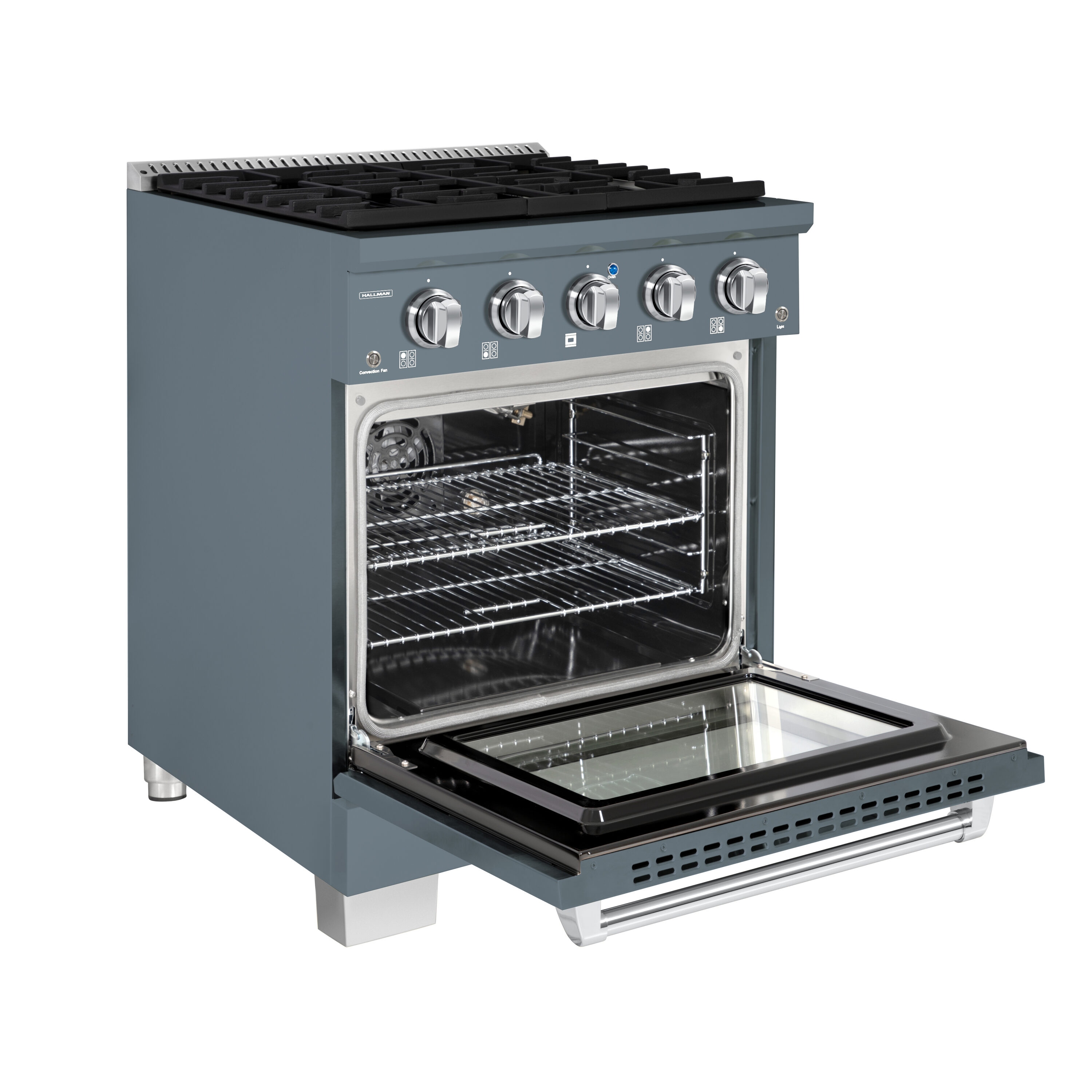 Hallman HBRG30CMGR Freestanding-Gas-Ranges - View #4