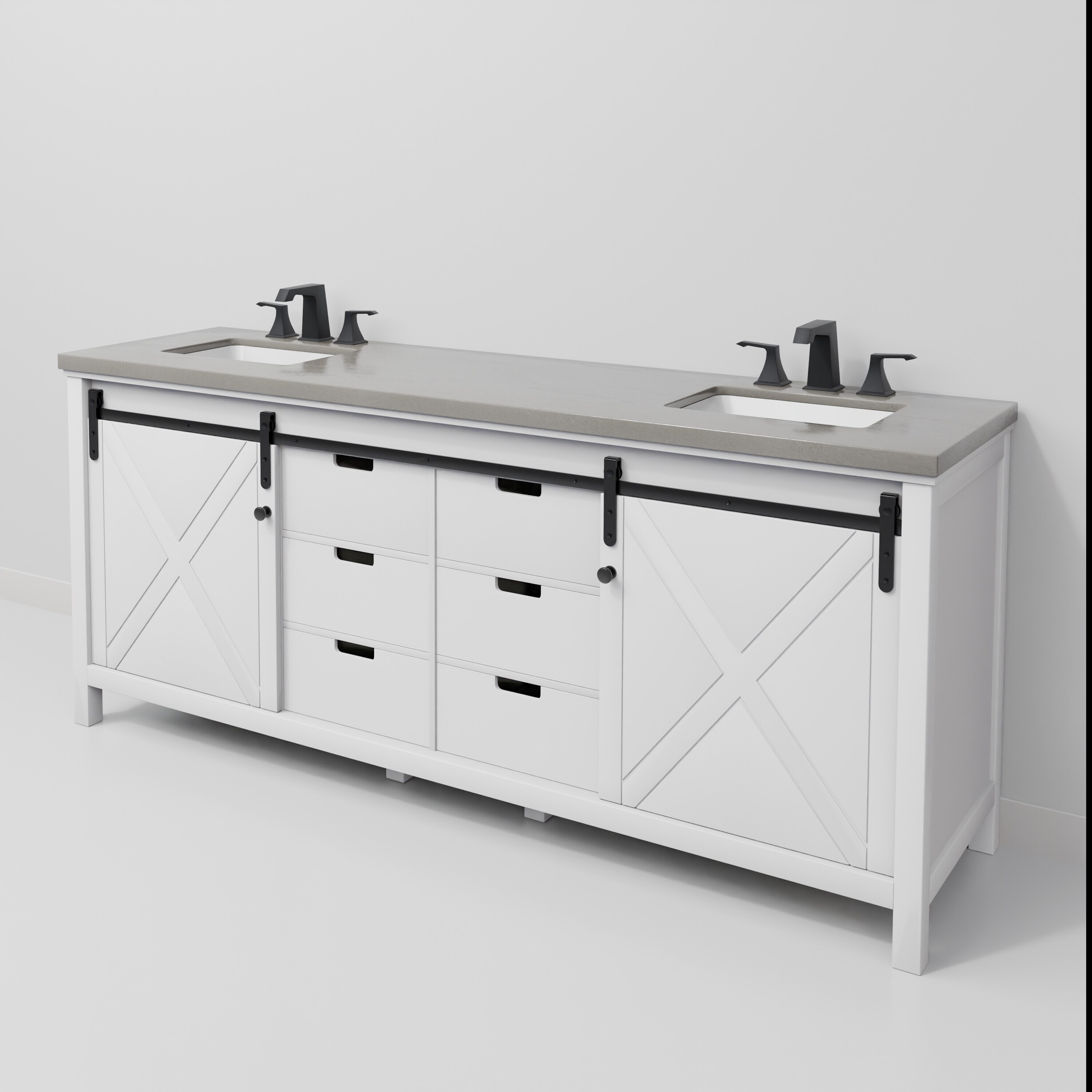 Lexora LVM80DA401 Bath-Vanity-Combo - View #4