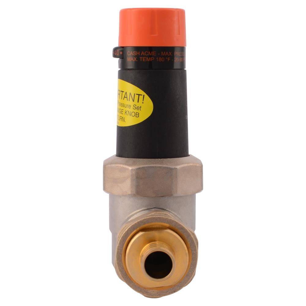 Cash Acme 3 4 In Pex Barb Brass Pressure Regulator Valve In The