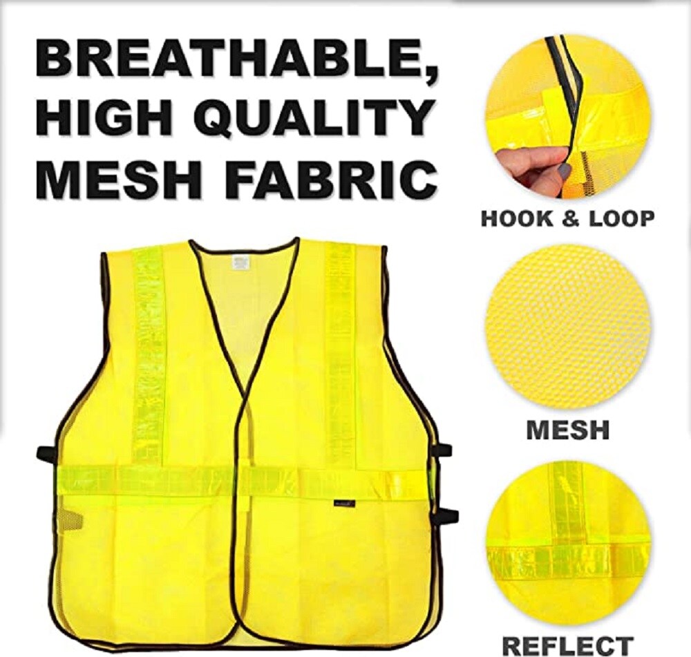 BISON LIFE BLSH-ES-XL-SV2Y-2-5 Safety-Vests - View #7