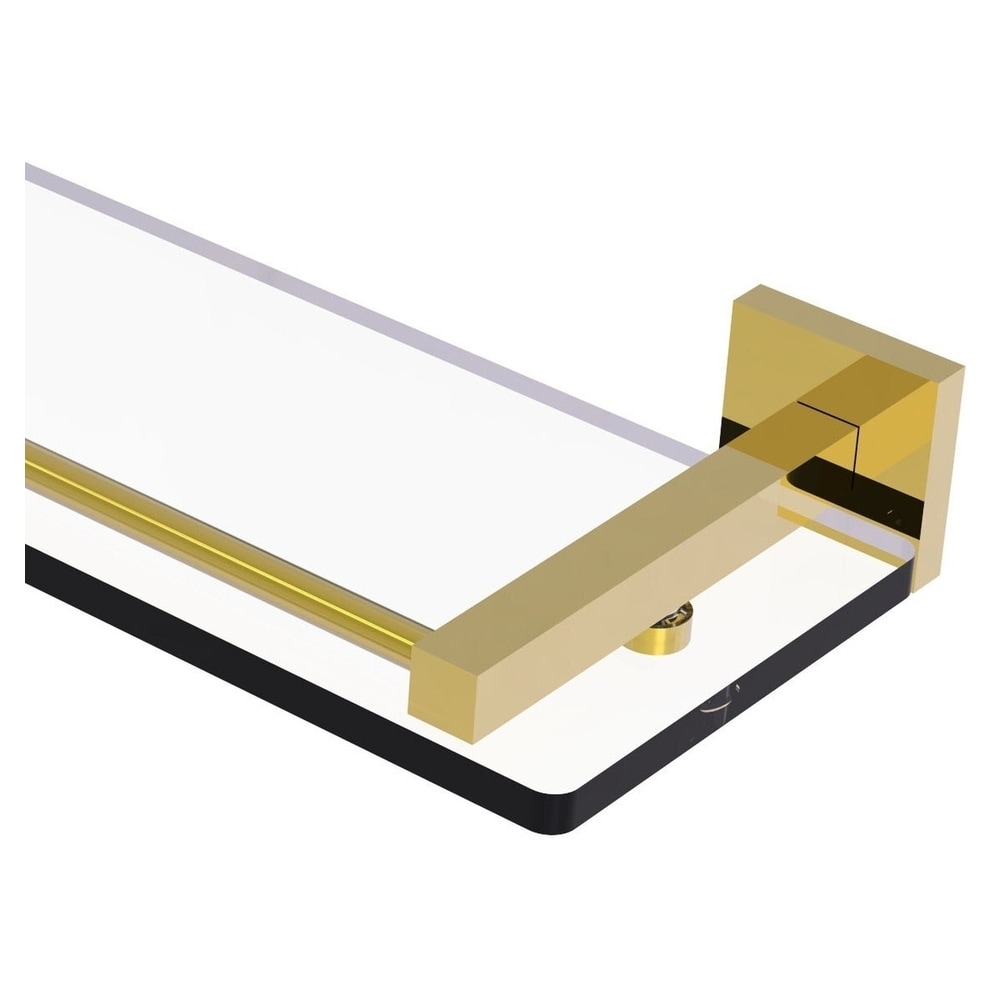 Allied Brass MT-1-22-GAL-PB Bathroom-Shelves - View #2