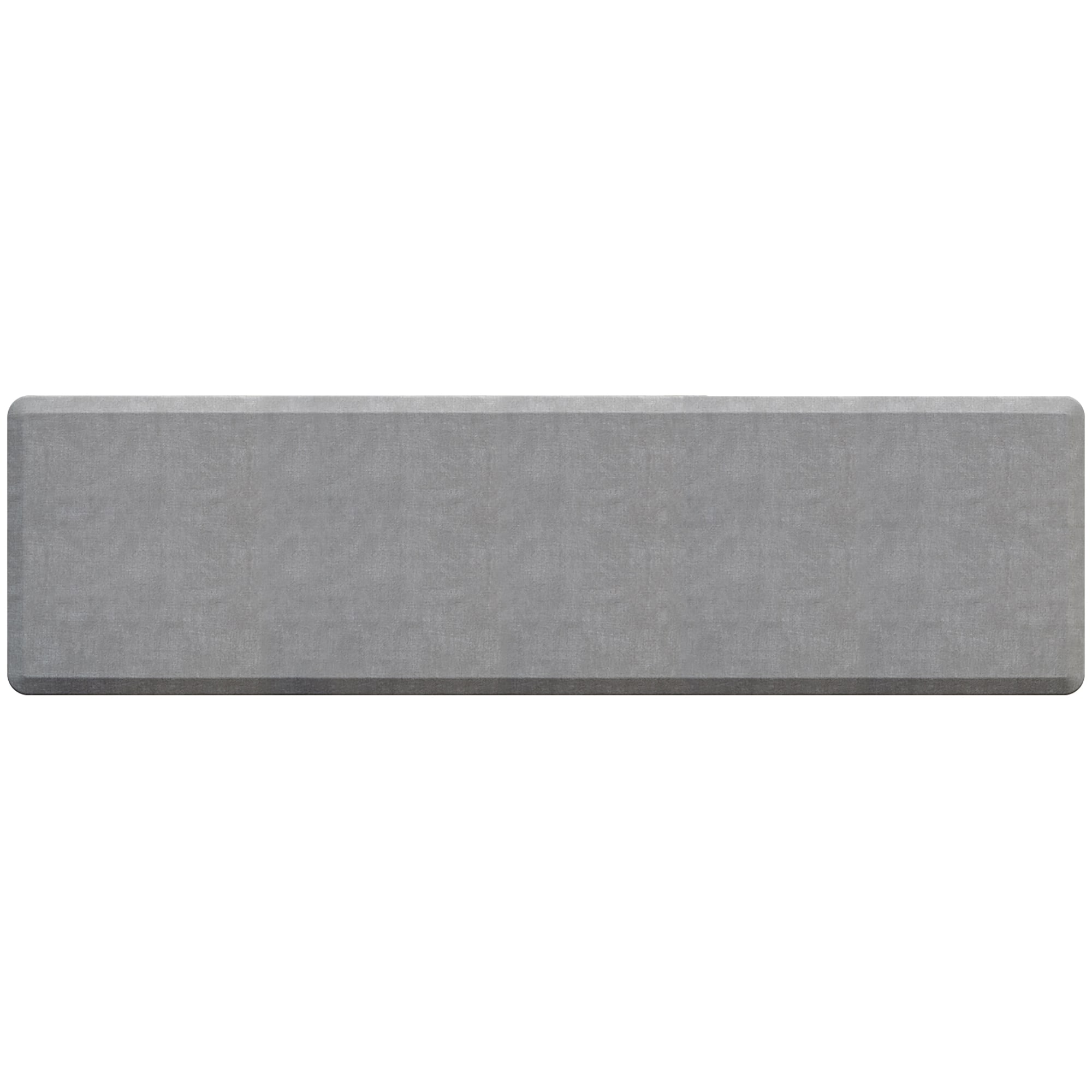 GelPro Grasscloth Gray Kitchen Mat, 18 in x 30 in 