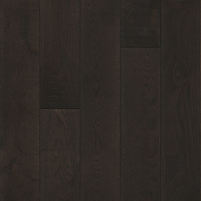Wirebrushed Solid Hardwood Flooring, Black Hardwood Floors Pictures