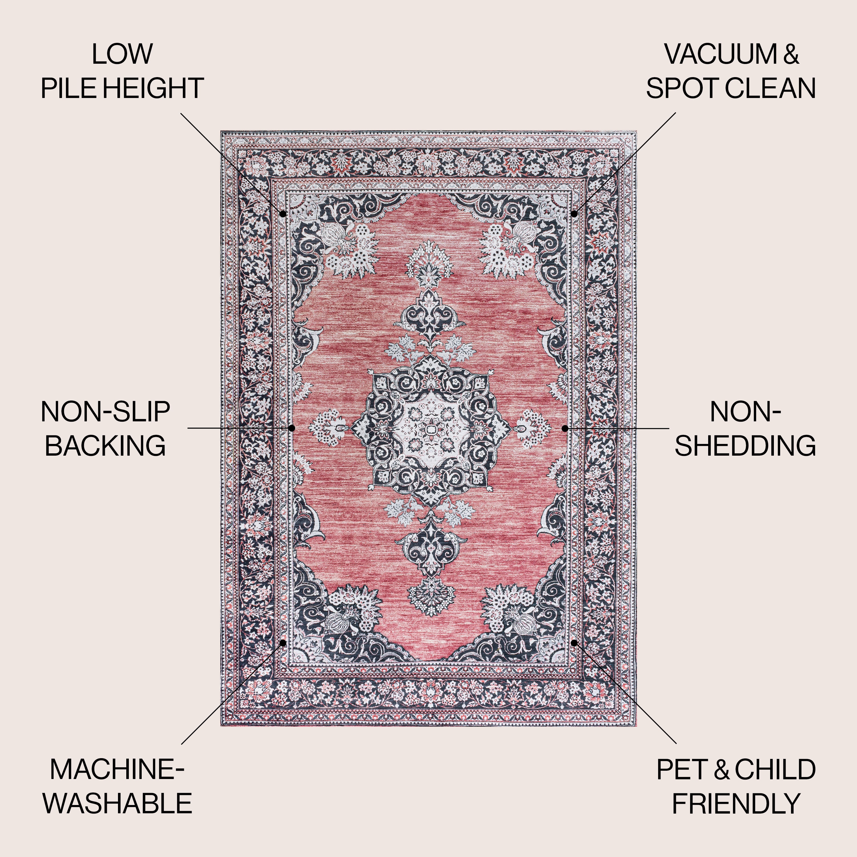 JONATHAN  Y WSH201B-4 rugs - View #2