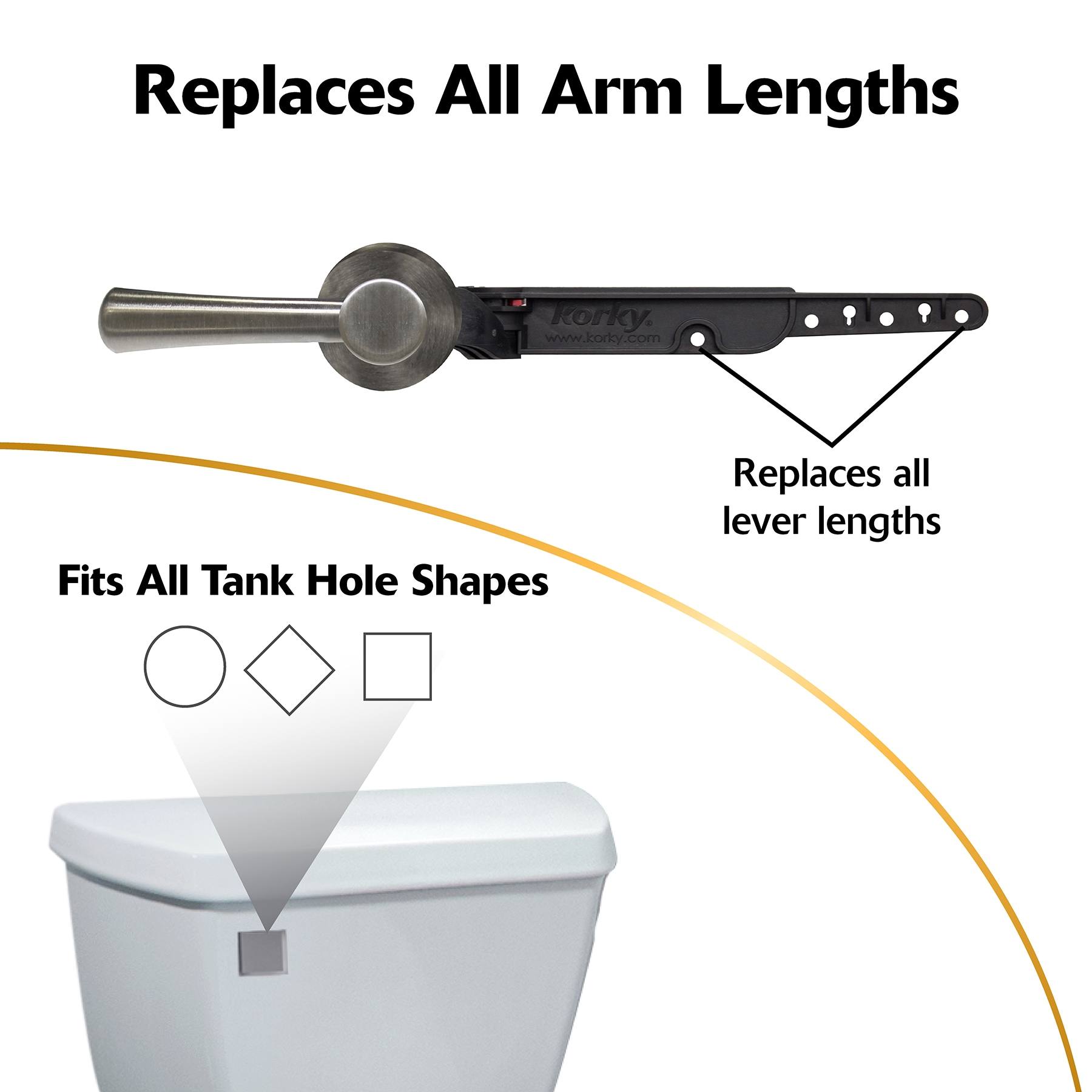 Korky 6074PK Flush-Lever - View #5