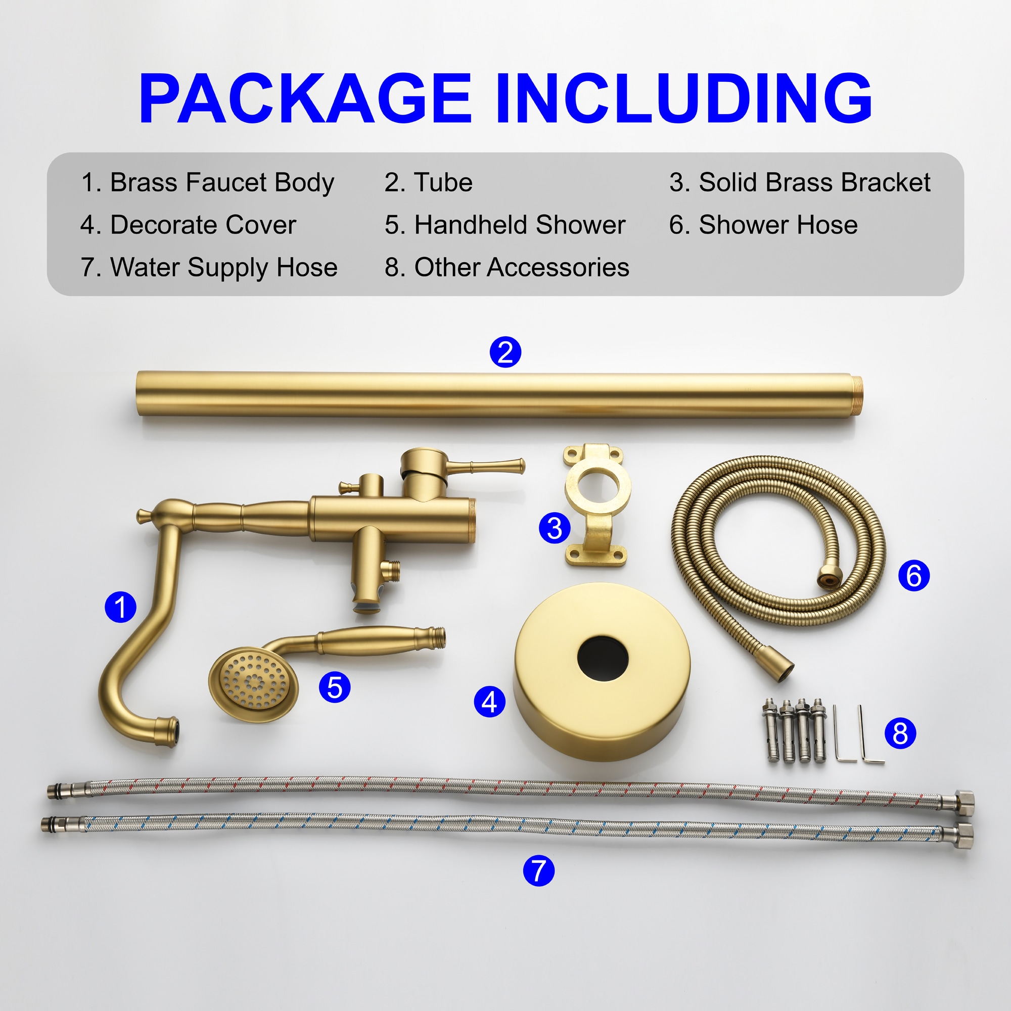 WELLFOR NP96203CP-10 Roman-Tub-Faucets - View #4