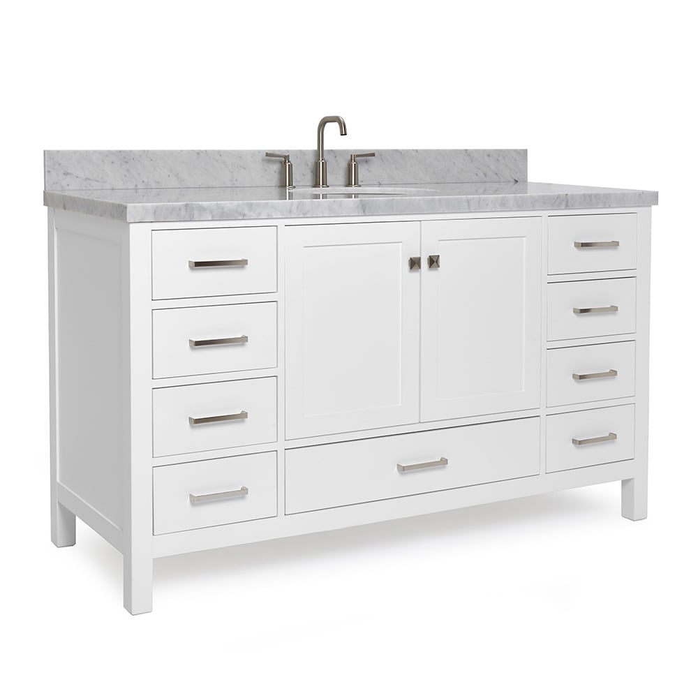 ARIEL A061S-VO-WHT Bath-Vanity-Combo - View #3