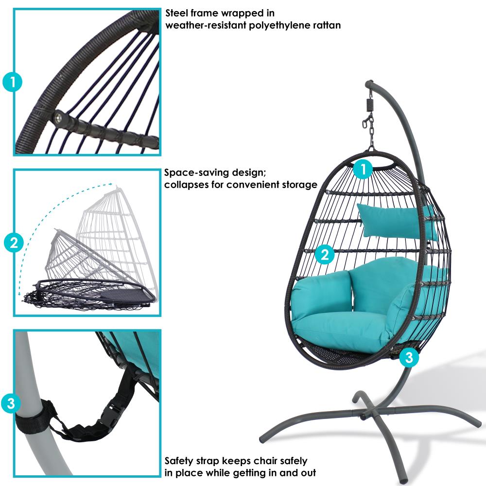 Sunnydaze Decor AJ-229 hammocks - View #9