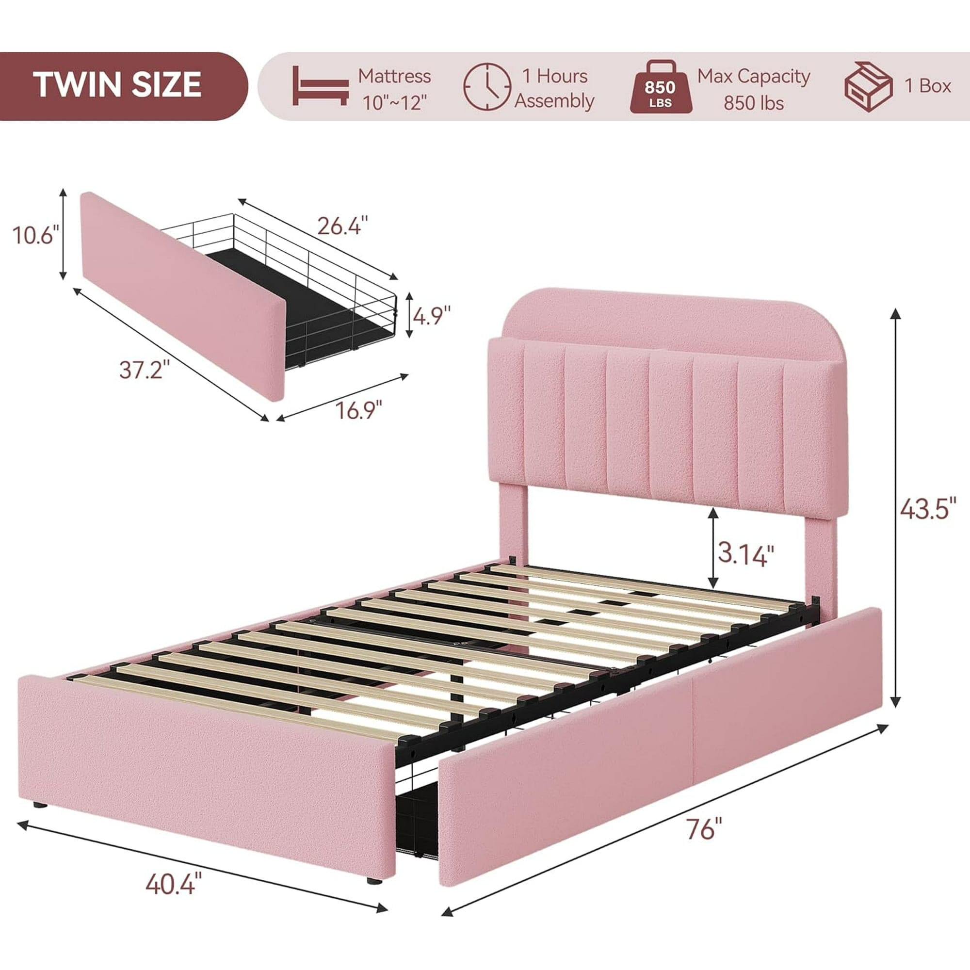 Garvee LHF-BED-PHO-34A3DGX5 beds - View #2