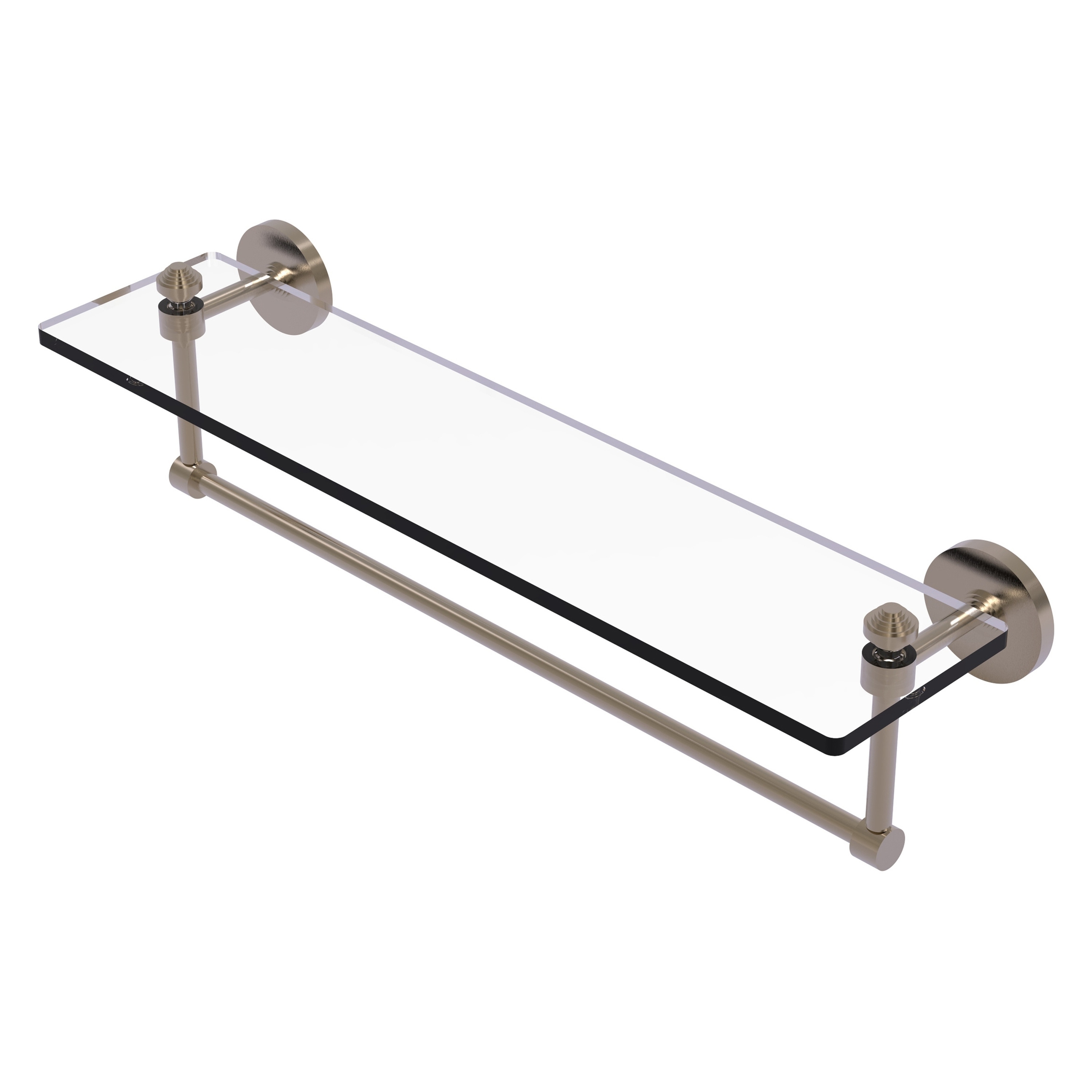 Allied Brass SB-1TB/22-PEW Southbeach Antique Pewter Wall mount Bathroom Shelf ( 22-in x 5-in x 5-in )