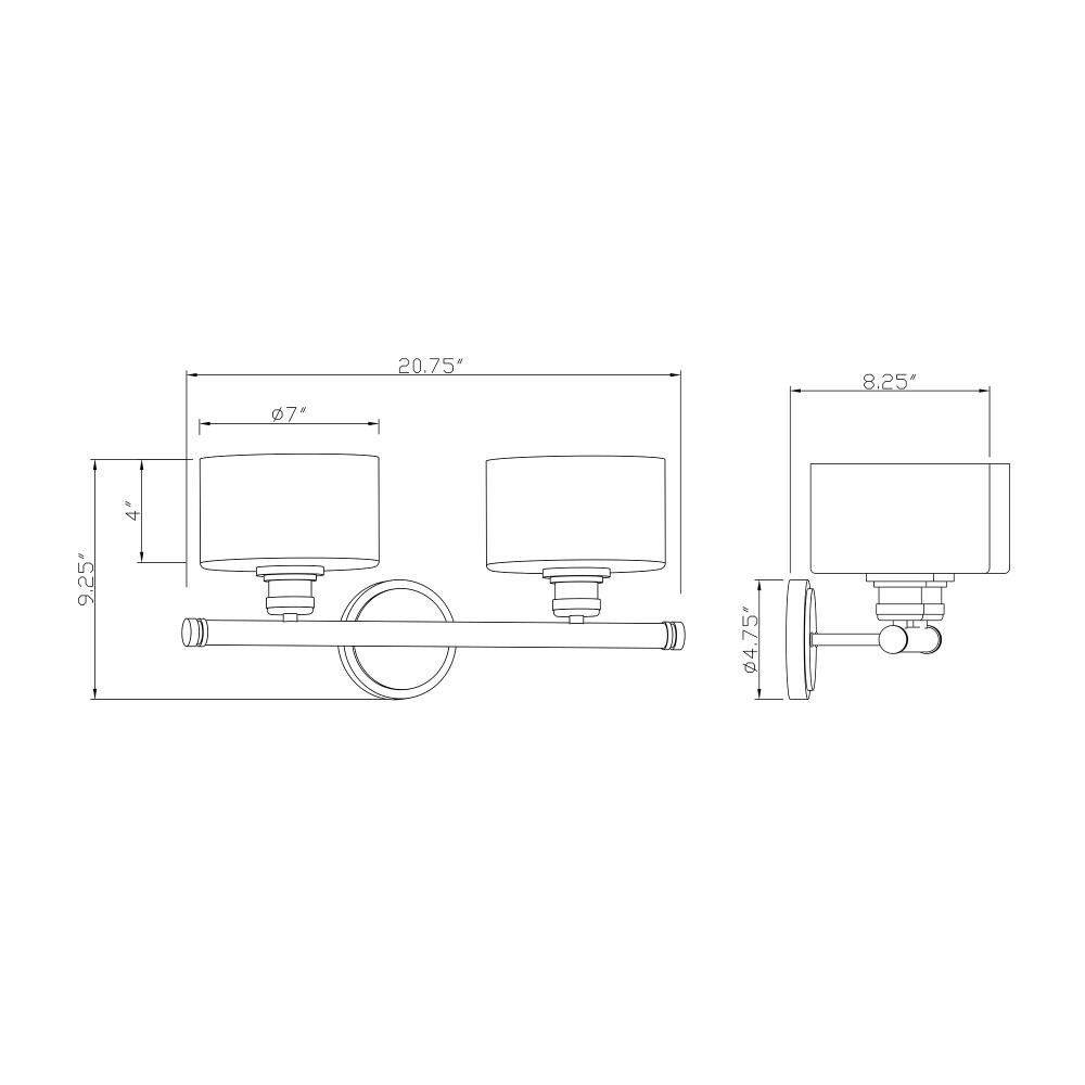 Forte Lighting 5748-02-12 b089995 - View #6