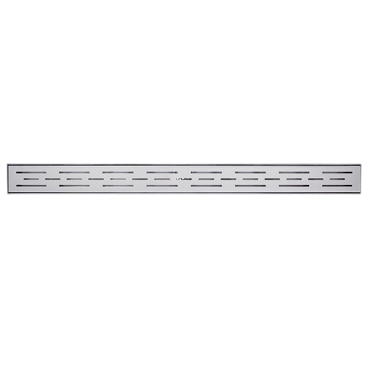 21215, TrueDEK Linear Slotted Drain Cover - Brushed Steel Finish - ARC