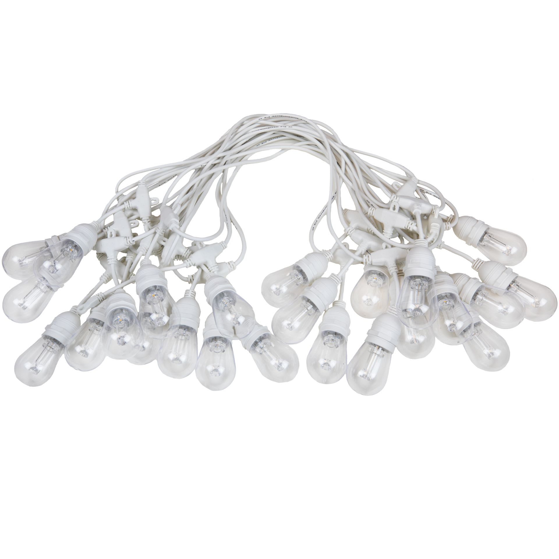 Novelty Lights S14-RGBWW-24-WH Patio-String-Lights - View #5