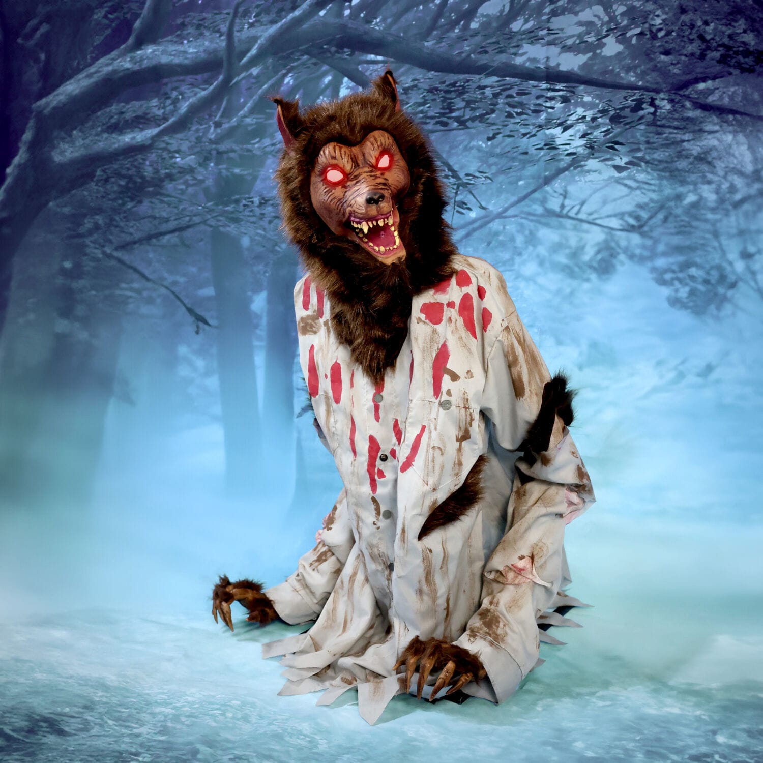 Haunted Hill Farm HHHOWLER-1FLSA Halloween-Animatronics - View #10