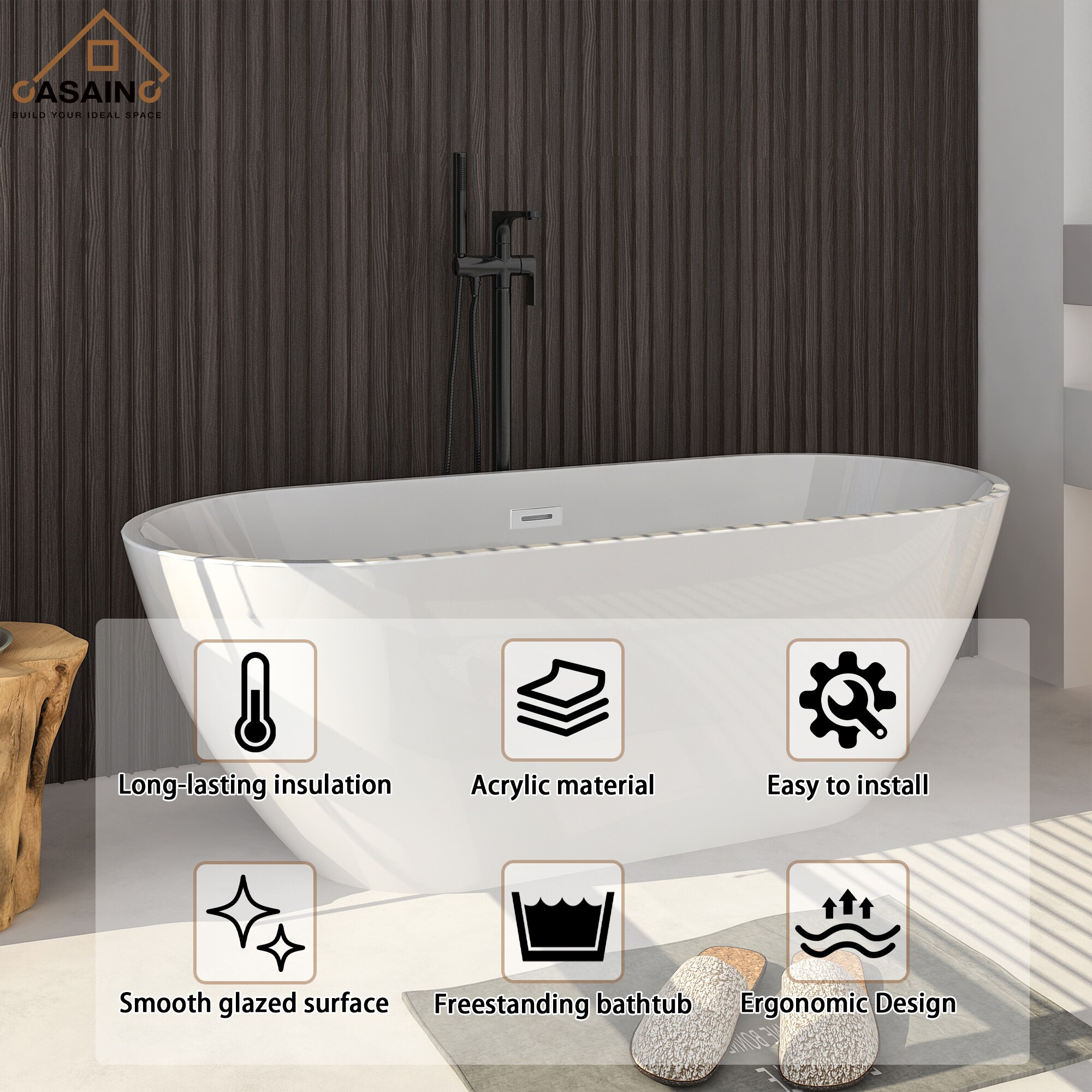 CASAINC CV-WBT28 bathtubs - View #6
