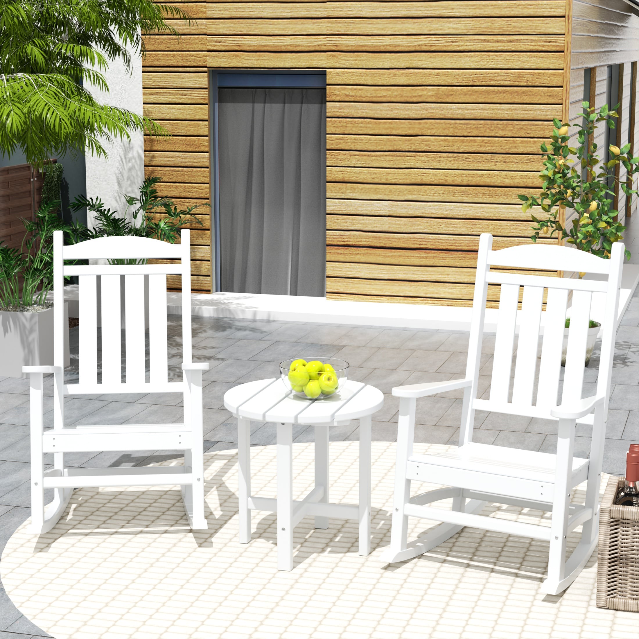 Westin Furniture OP5001-WH3 Patio-Chairs - View #2