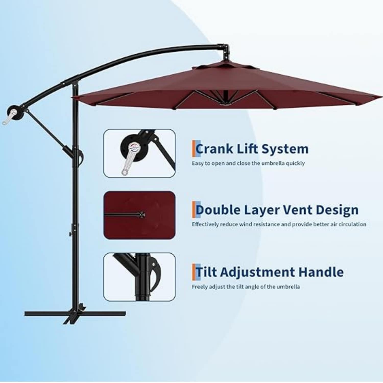 Qeetex LSHQQPPG-33475JVC Umbrellas-2 - View #3