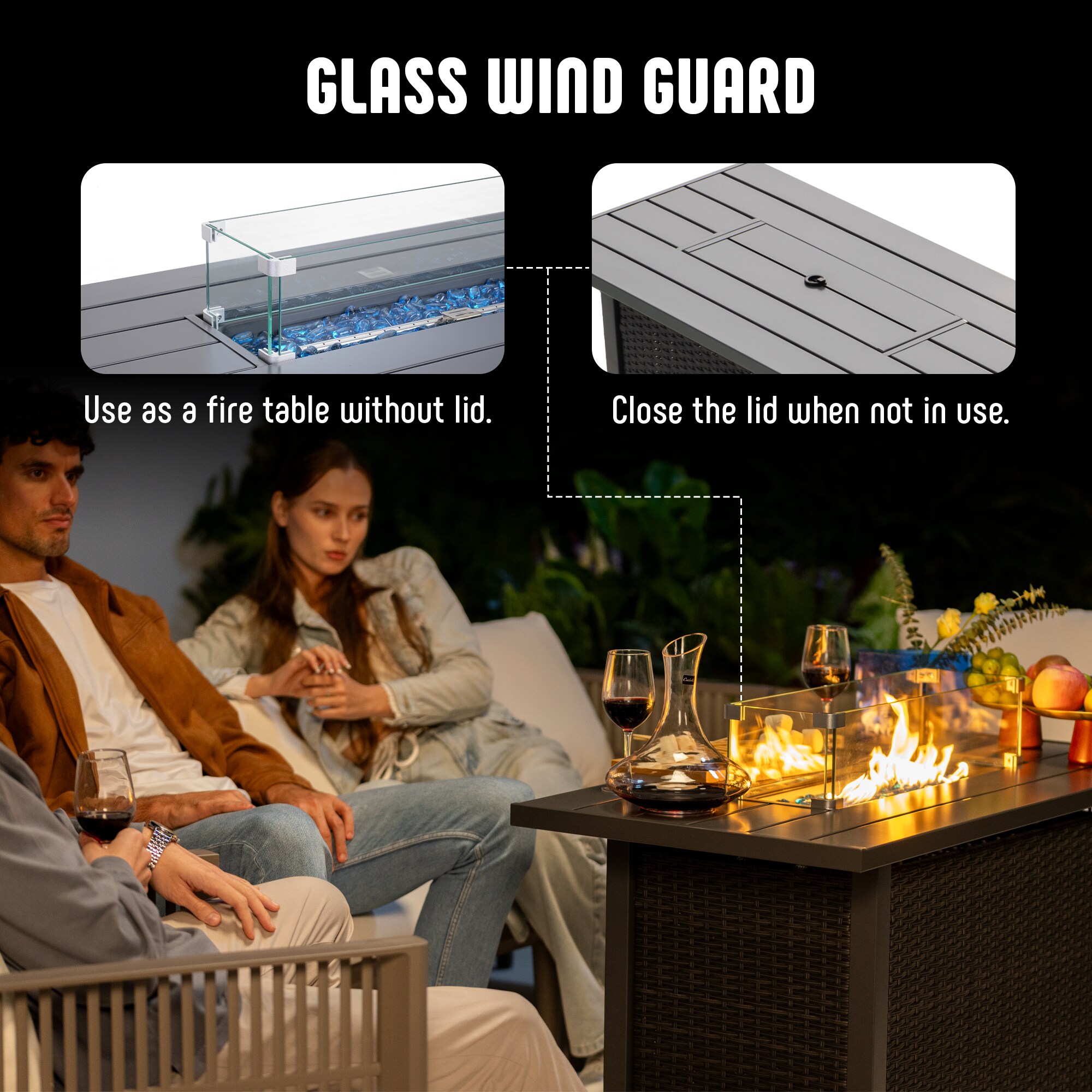 Werph GF4301R Outdoor-Gas-Firepits - View #2