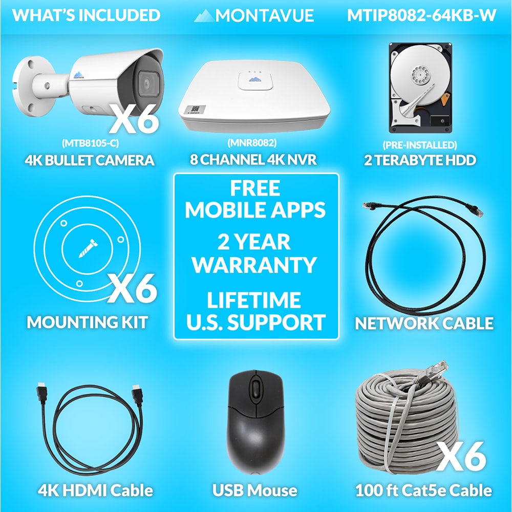 Montavue MTIP8082-64KB-W Security-Camera-Systems - View #14