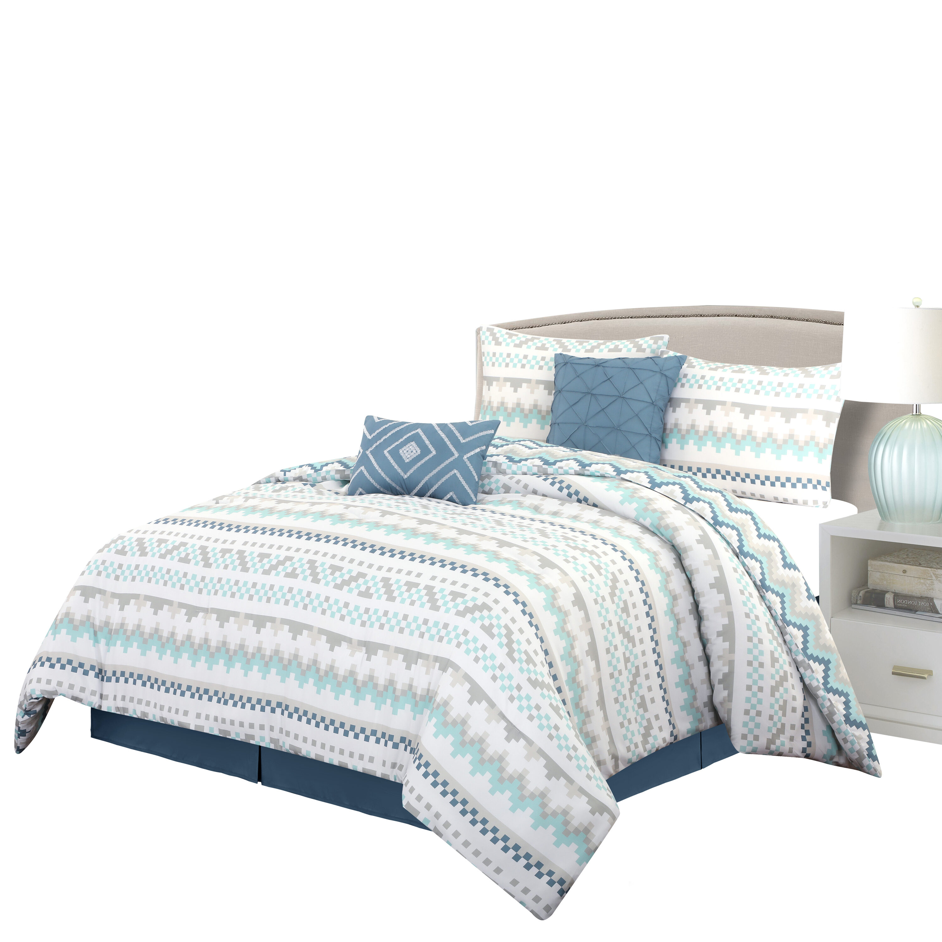 Nanshing NEREIDA6-Q-BLU bedding - View #5