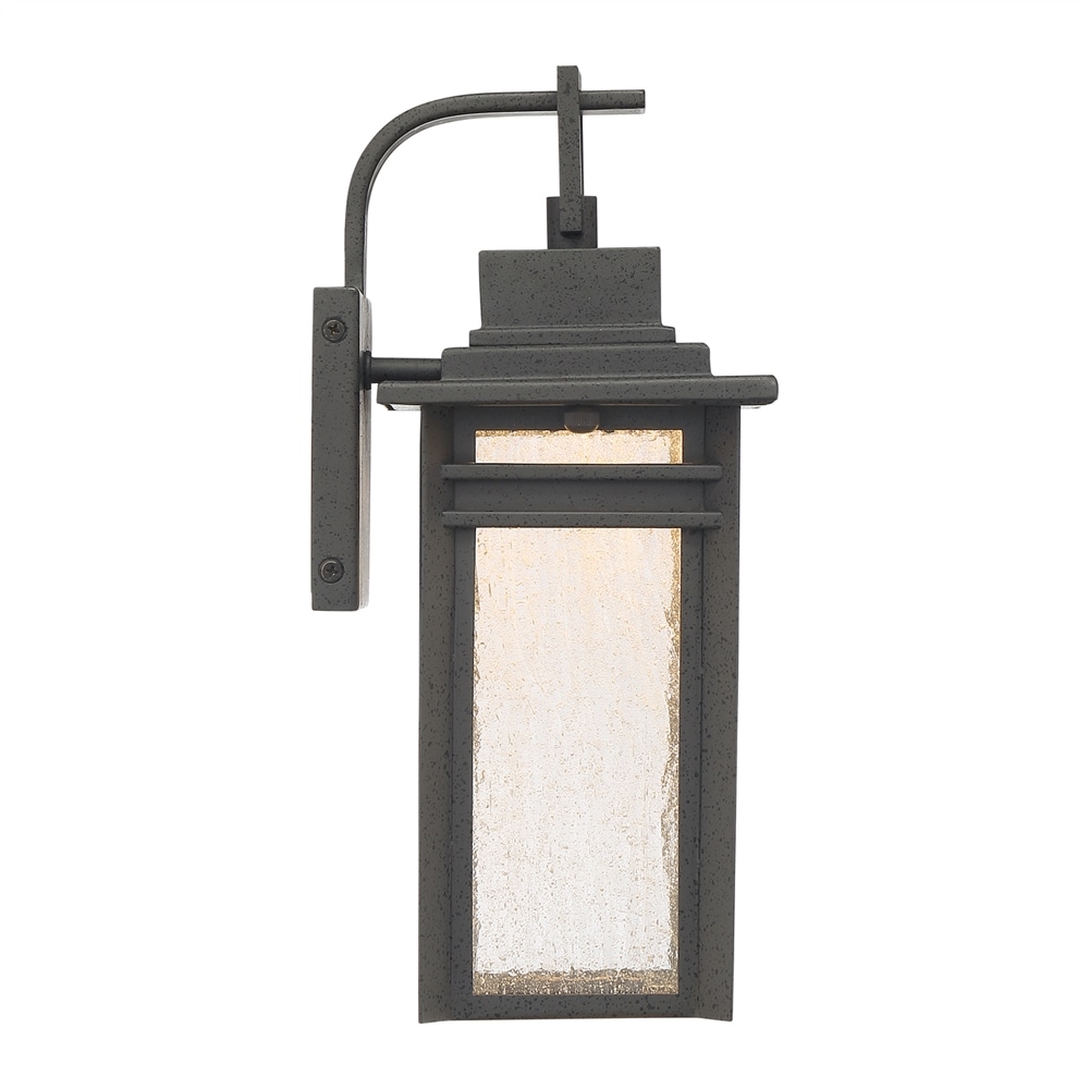 Quoizel Beacon 1 Light 12 In Stone Black Outdoor Wall Light In The Outdoor Wall Lights