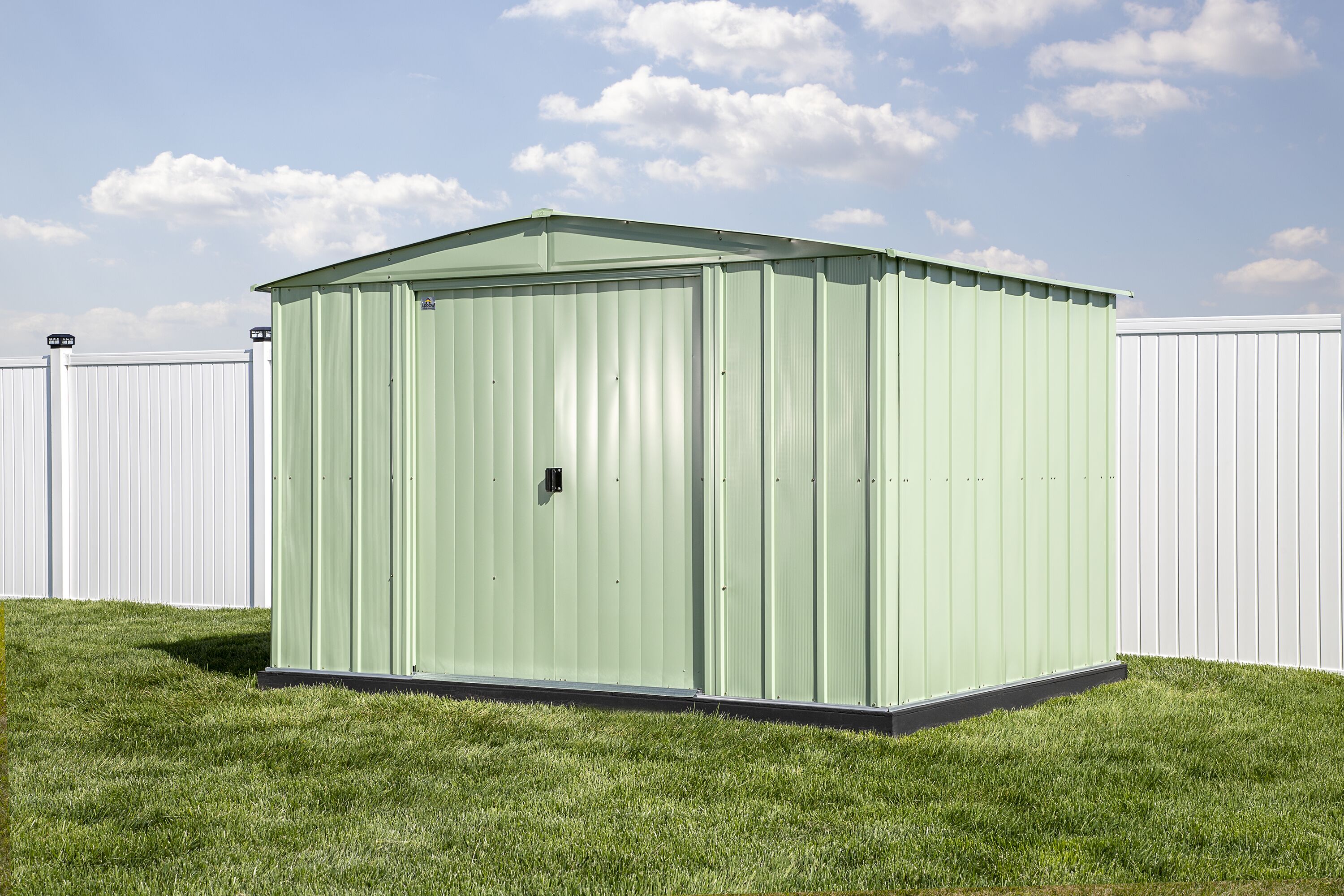 Arrow CLG108SG 10-ft x 8-ft Classic Galvanized steel Storage Shed