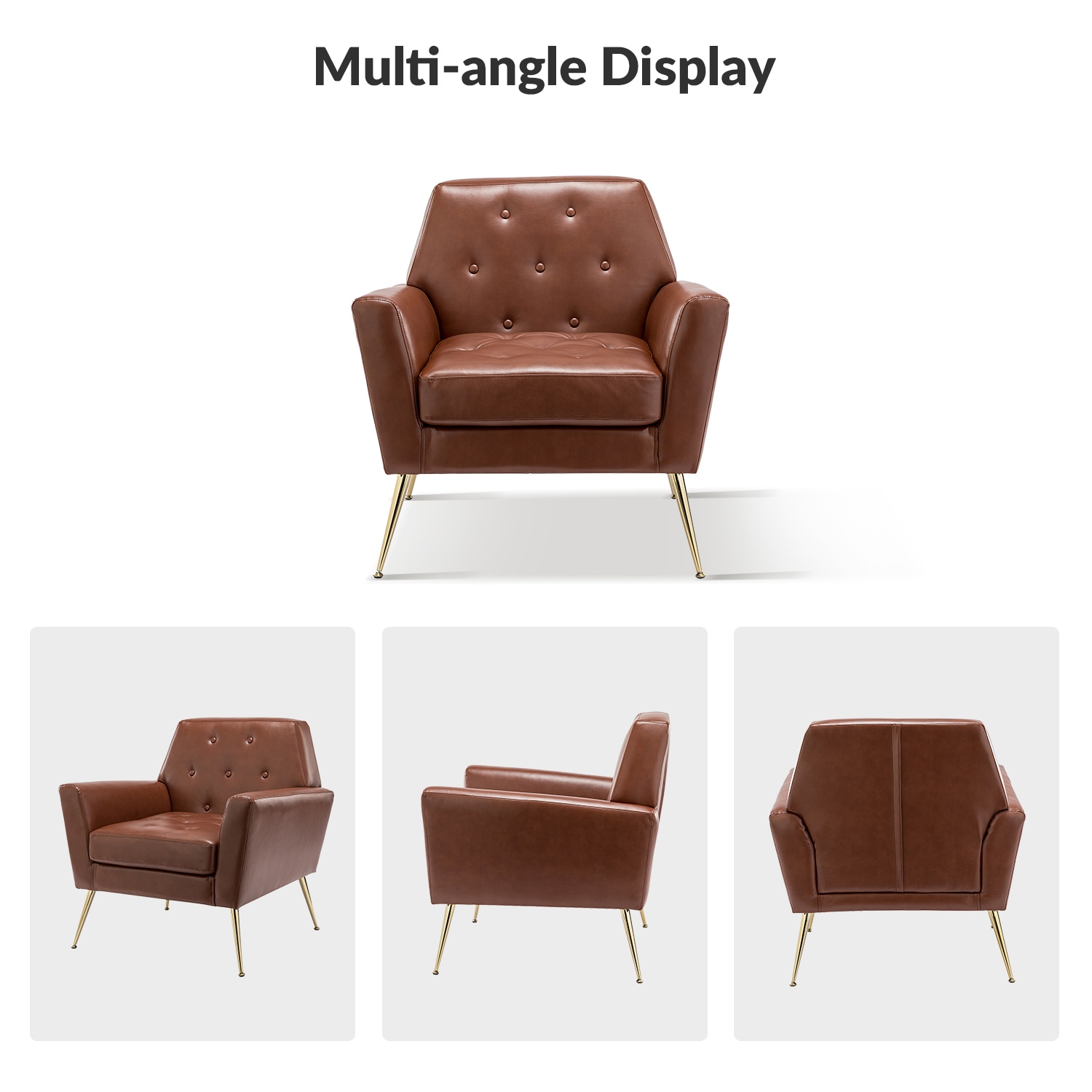 14 Karat Home CHWH0470-BROWN chairs - View #5