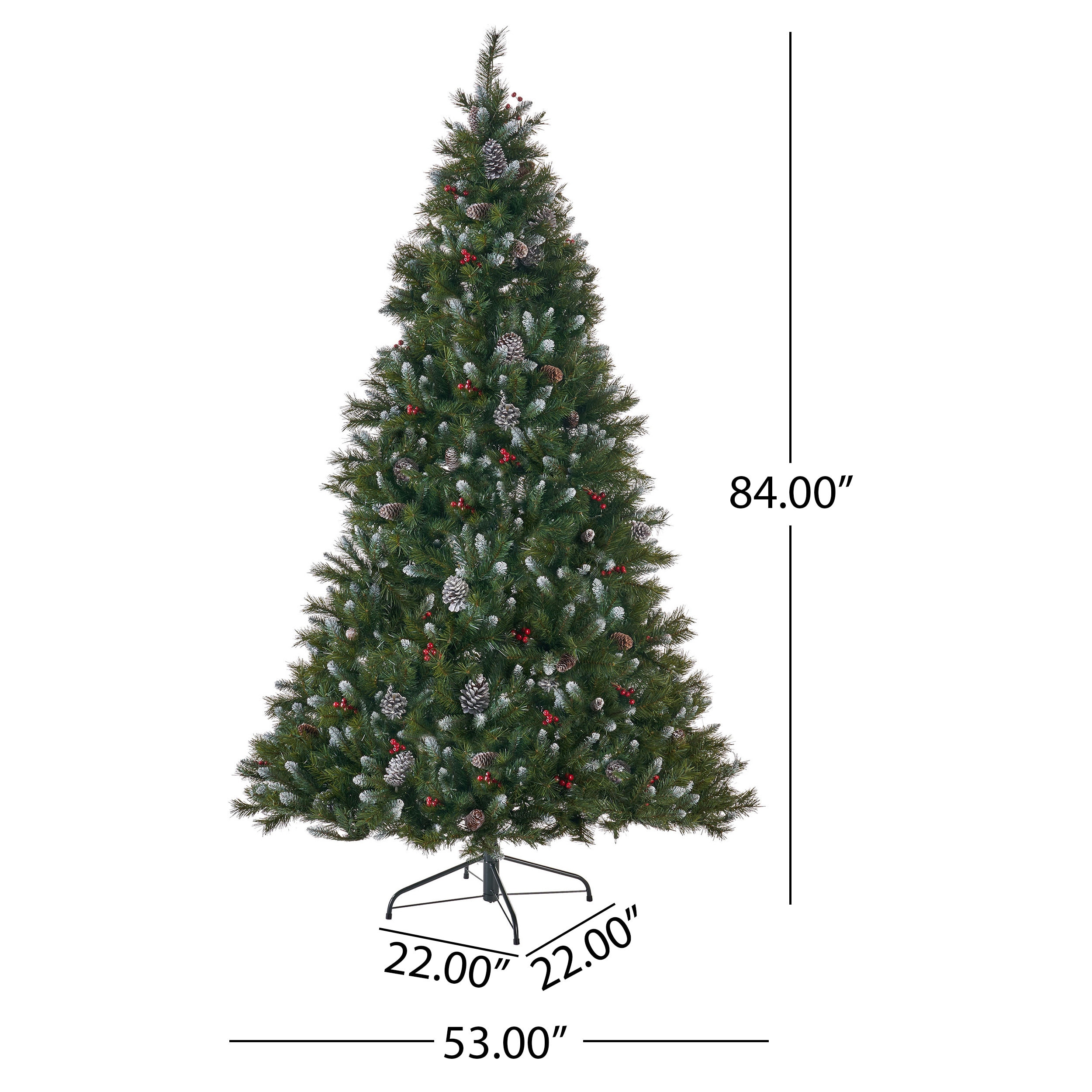AAZJ NBC-CM64203CL Artificial-Christmas-Trees - View #8