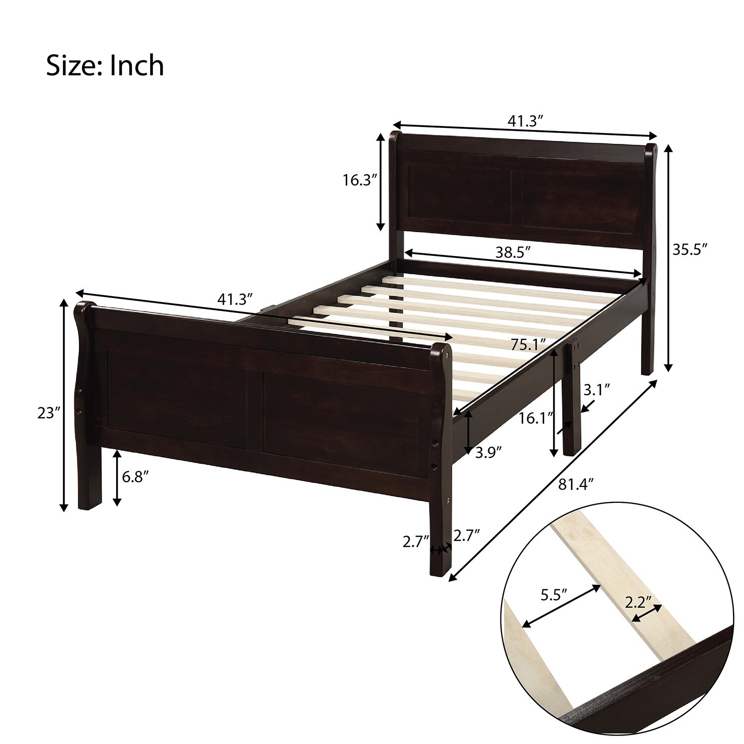 CASAINC LF-WF192439AAP beds - View #5