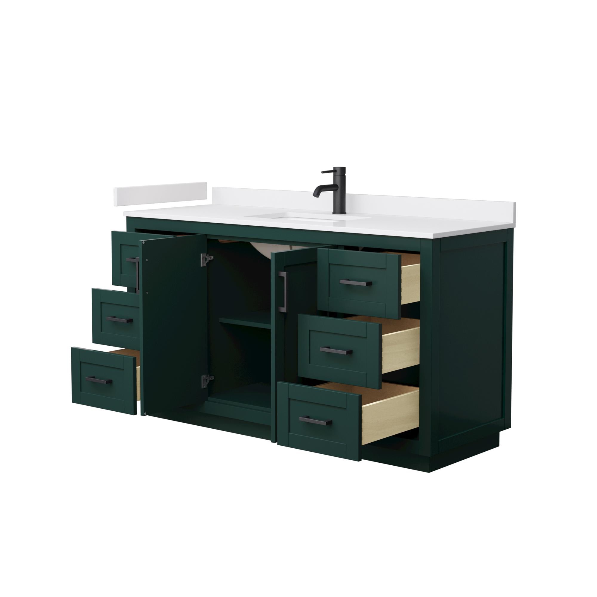 Wyndham Collection WCF292960SGKWCUNSMXX Bath-Vanity-Combo - View #3