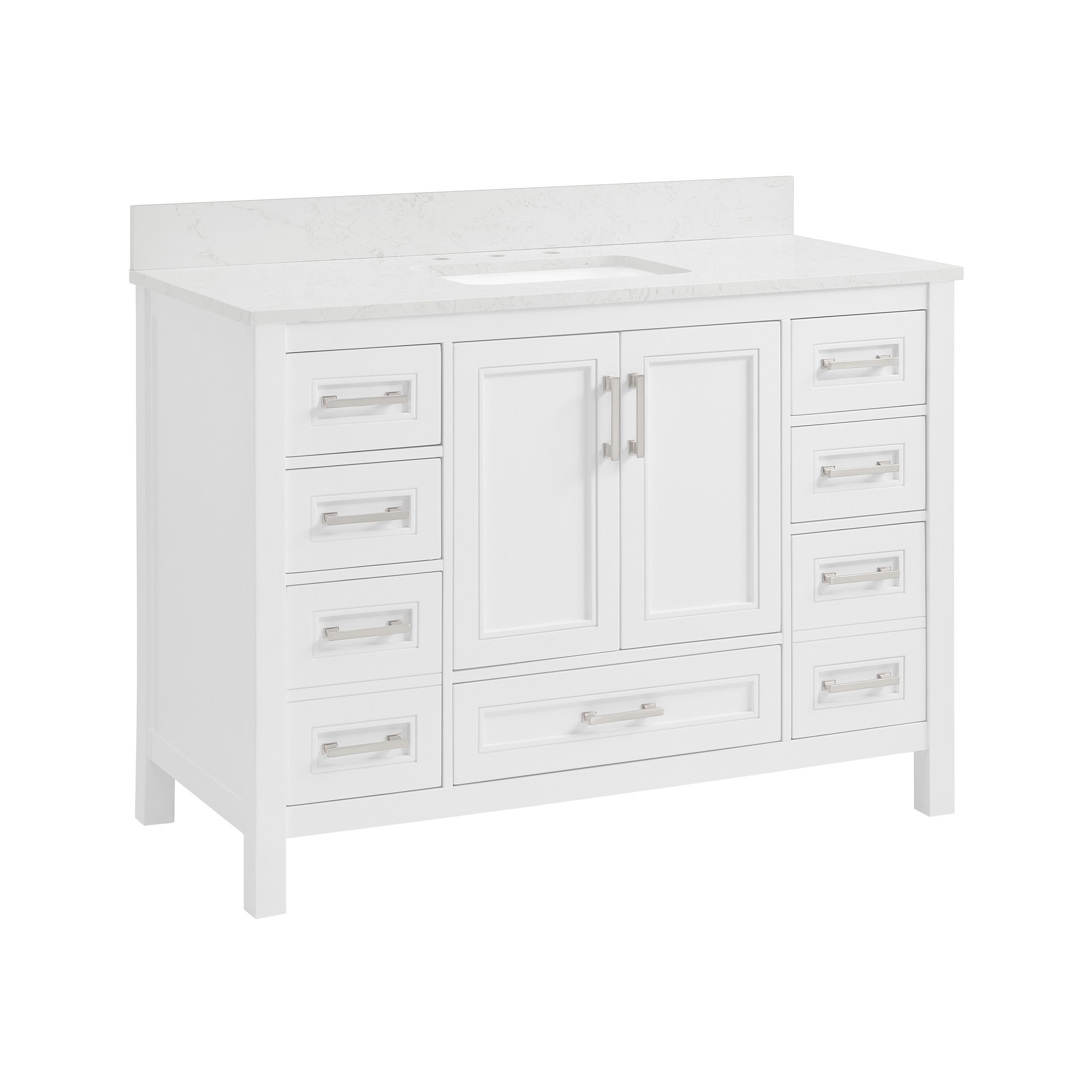 allen + roth 1541VA-48-201-925 Bath-Vanity-Combo - View #3