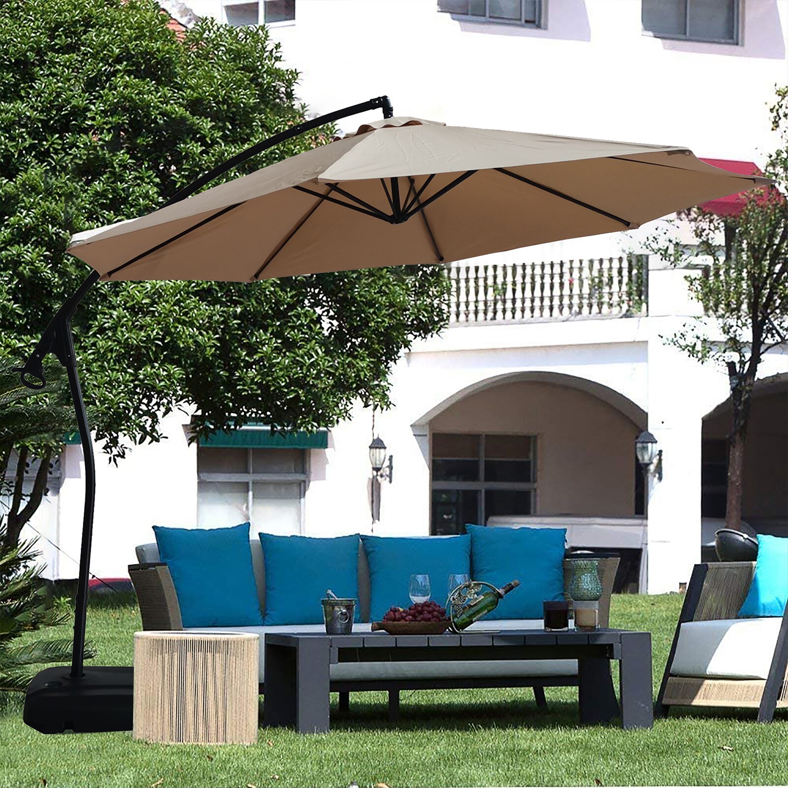 Flynama 11-ft Cantilever Patio Umbrella at Lowes.com