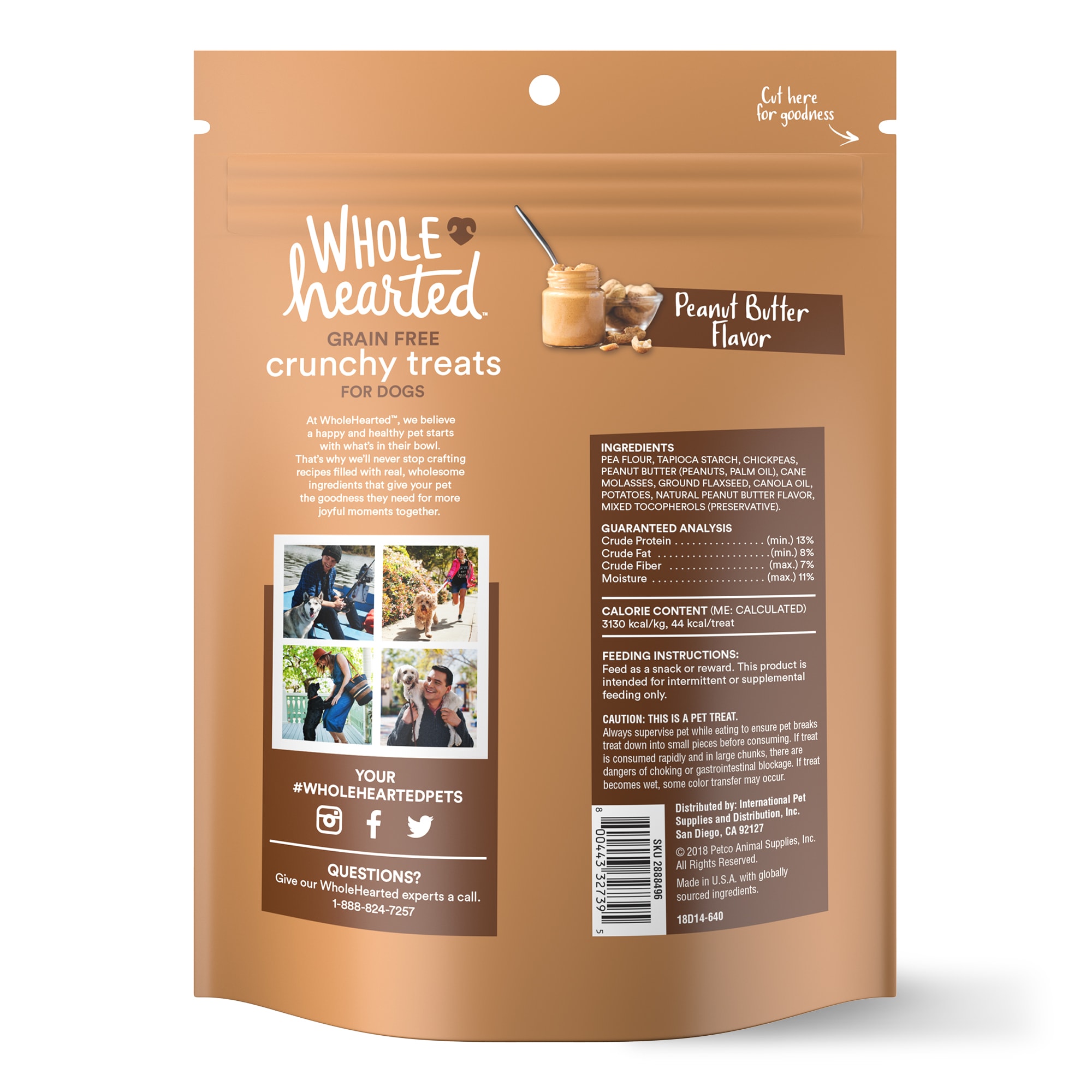 wholehearted dog training treats