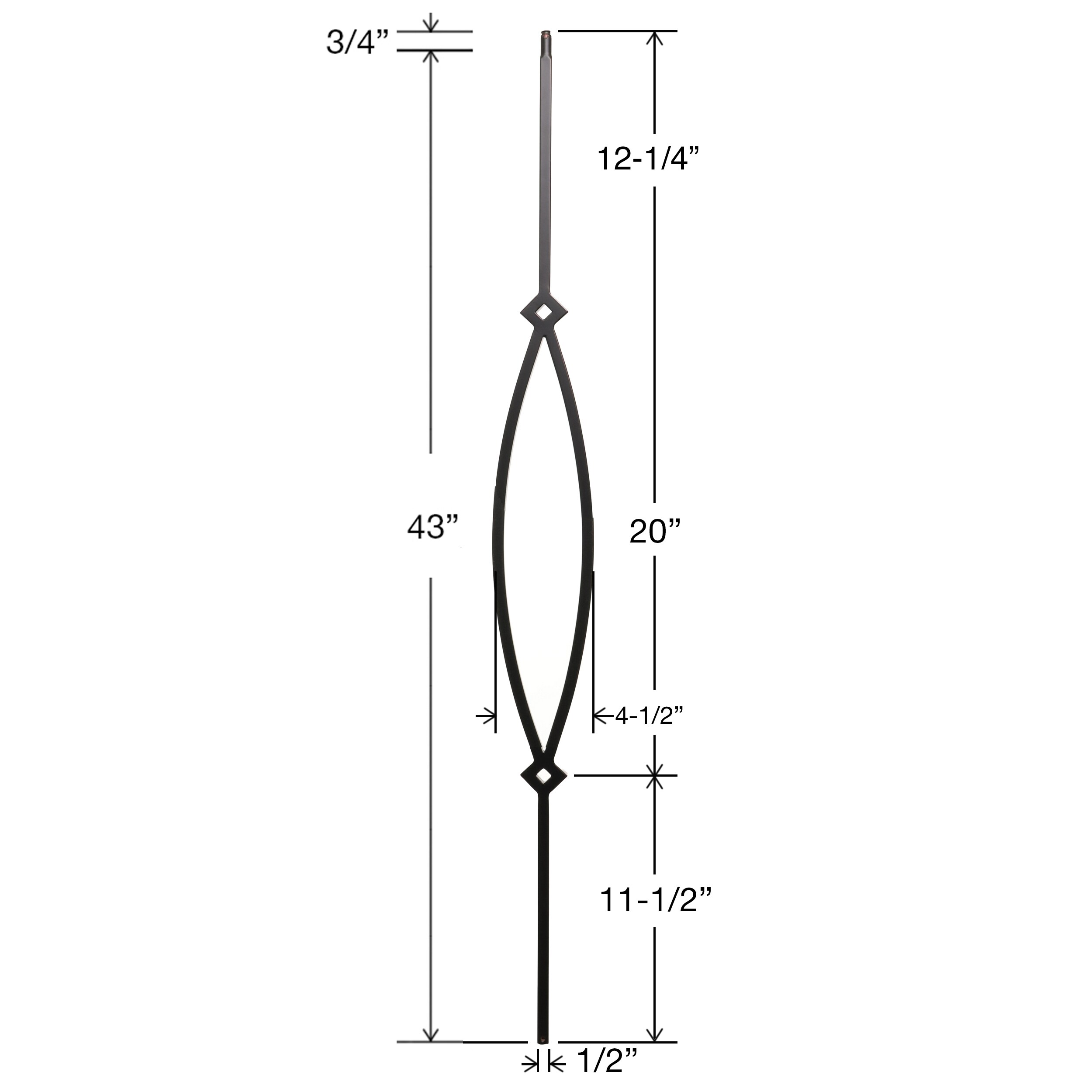 RELIABILT WGT16RC Interior-Stairpart-Balusters - View #9