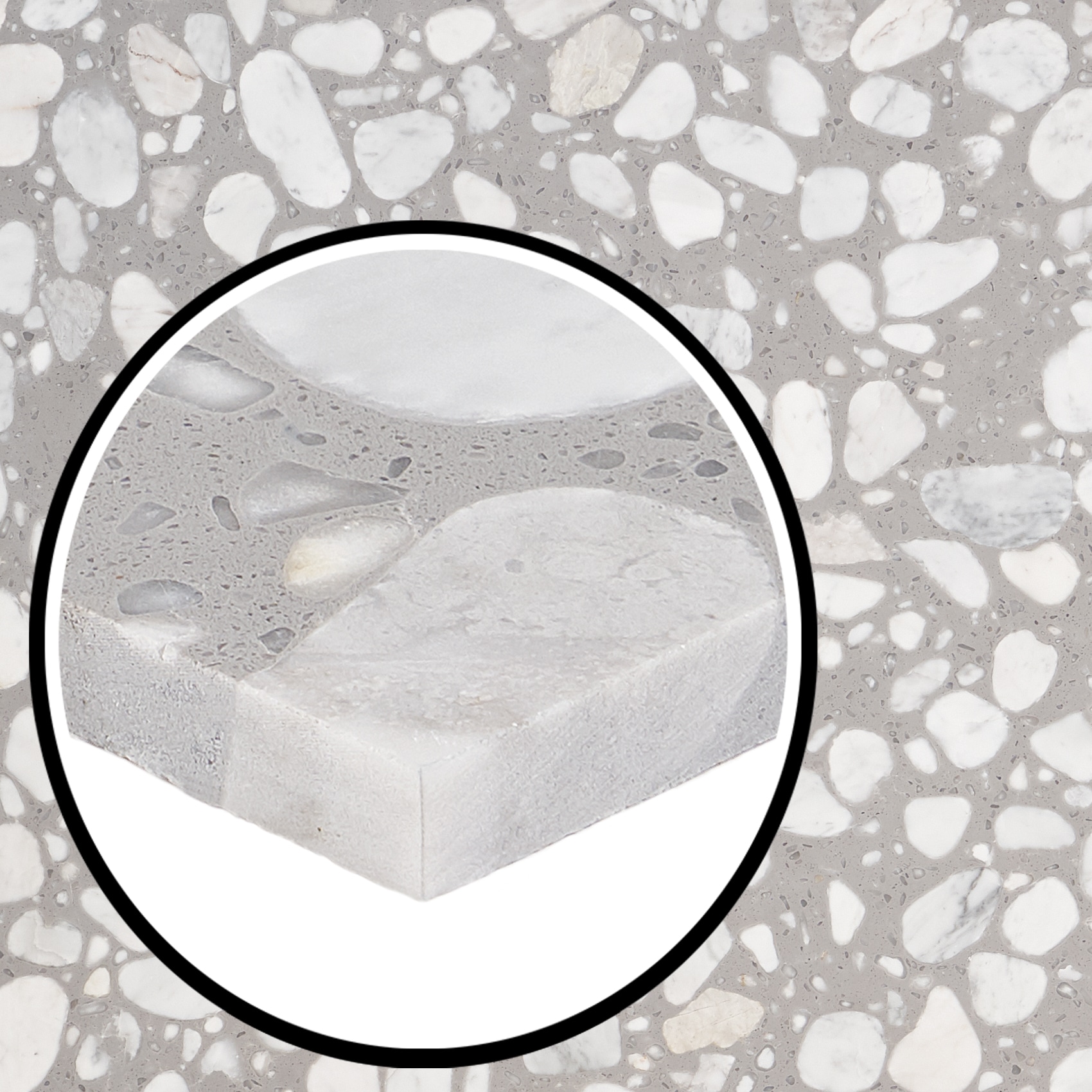Artmore Tile EXT3RD106973 Italia Grigio 24-in x 24-in Honed Natural Stone Look Floor and Wall Tile (3.87-sq. ft/ Piece)